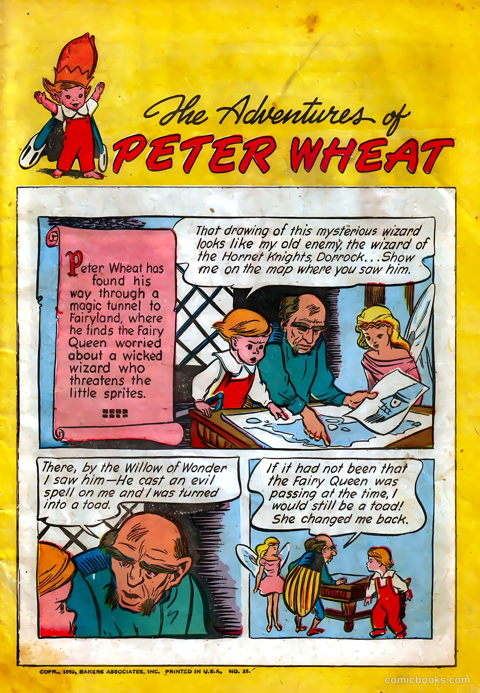 The Adventures of Peter Wheat #25 cover