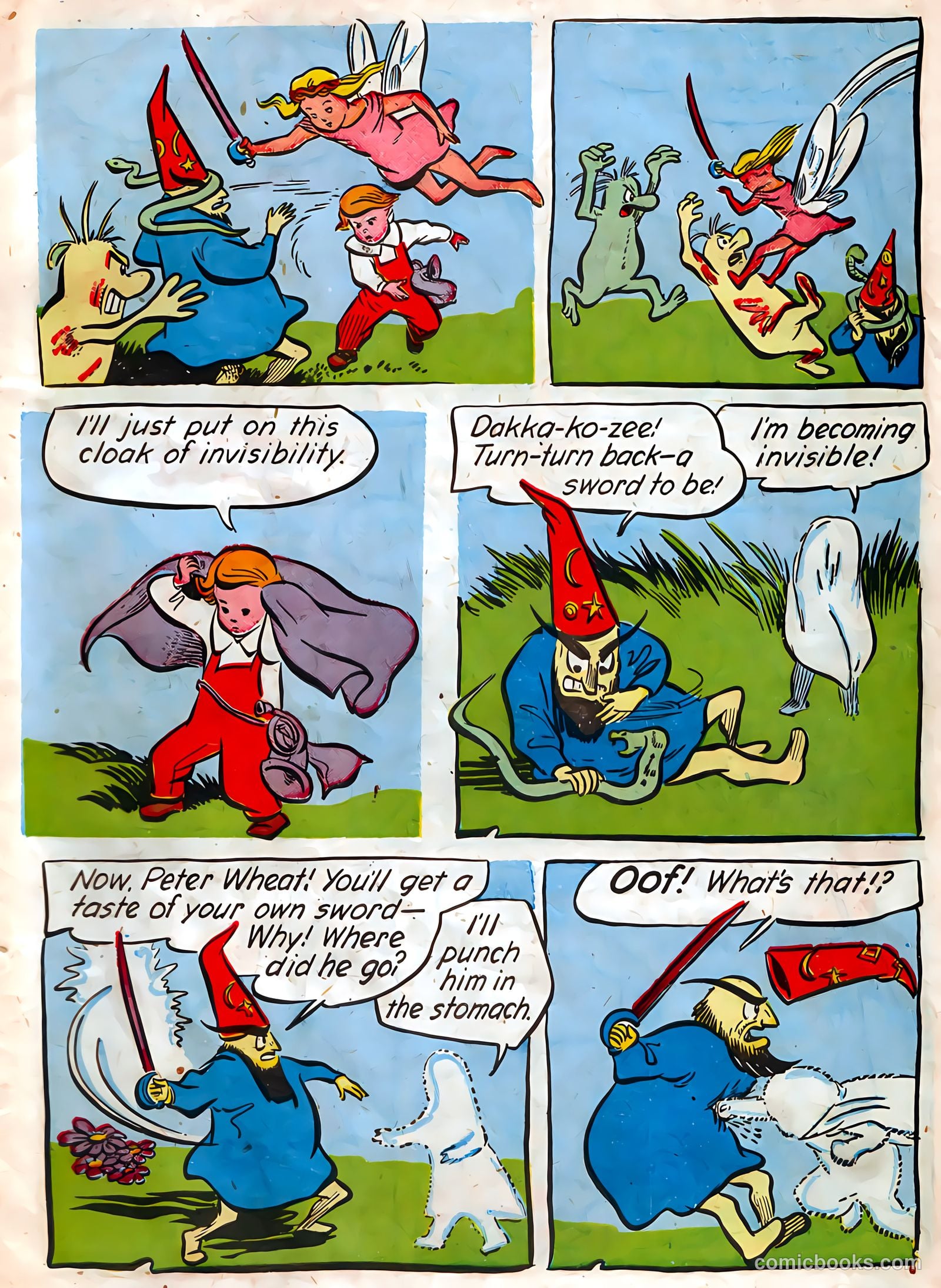 The Adventures of Peter Wheat #25 (1950) — page 13 of 16