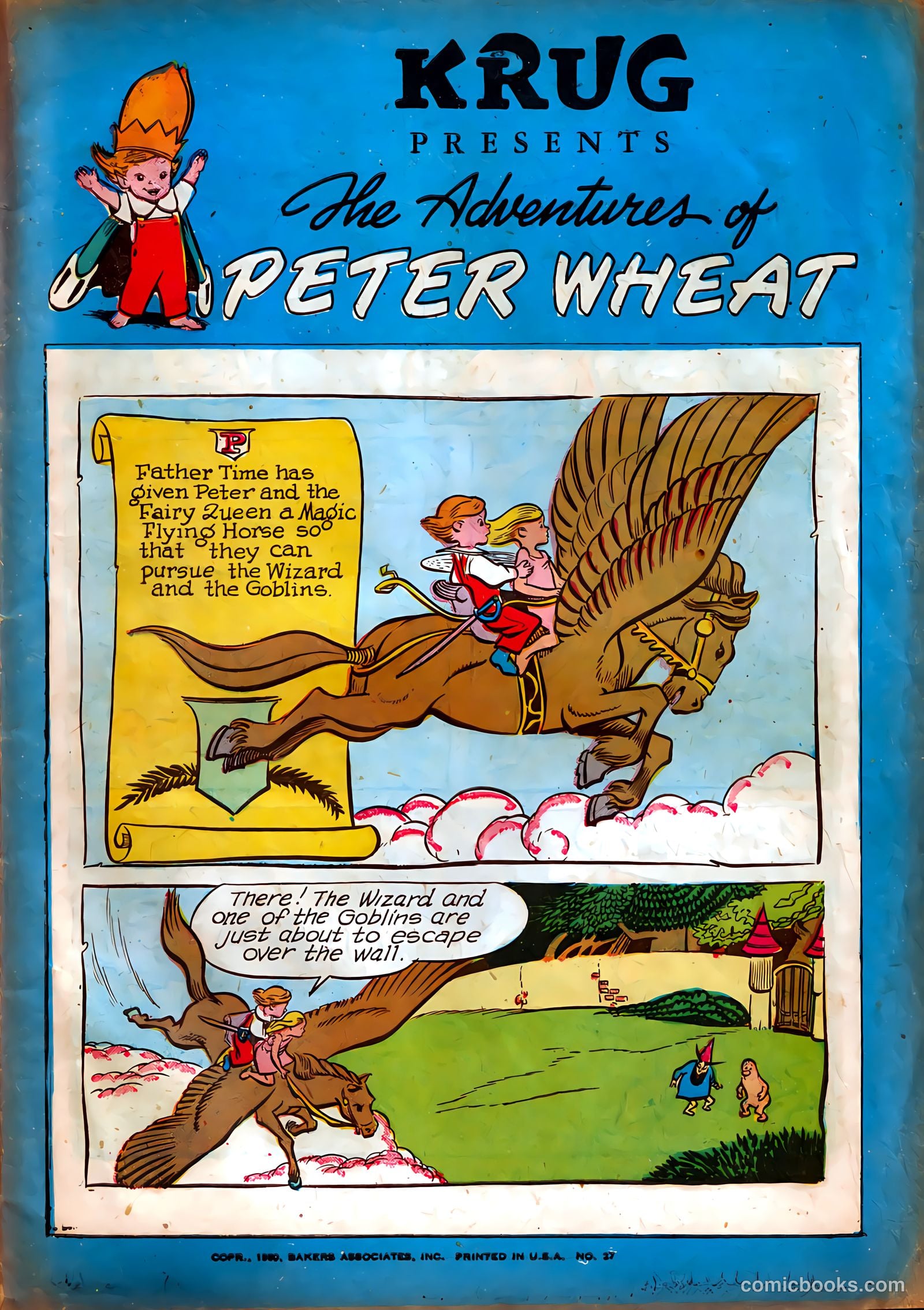 The Adventures of Peter Wheat #27 cover