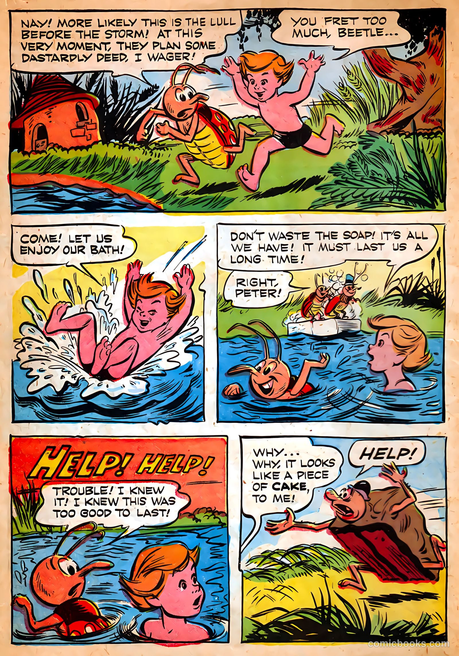 The Adventures of Peter Wheat #34 (1951) — page 2 of 16