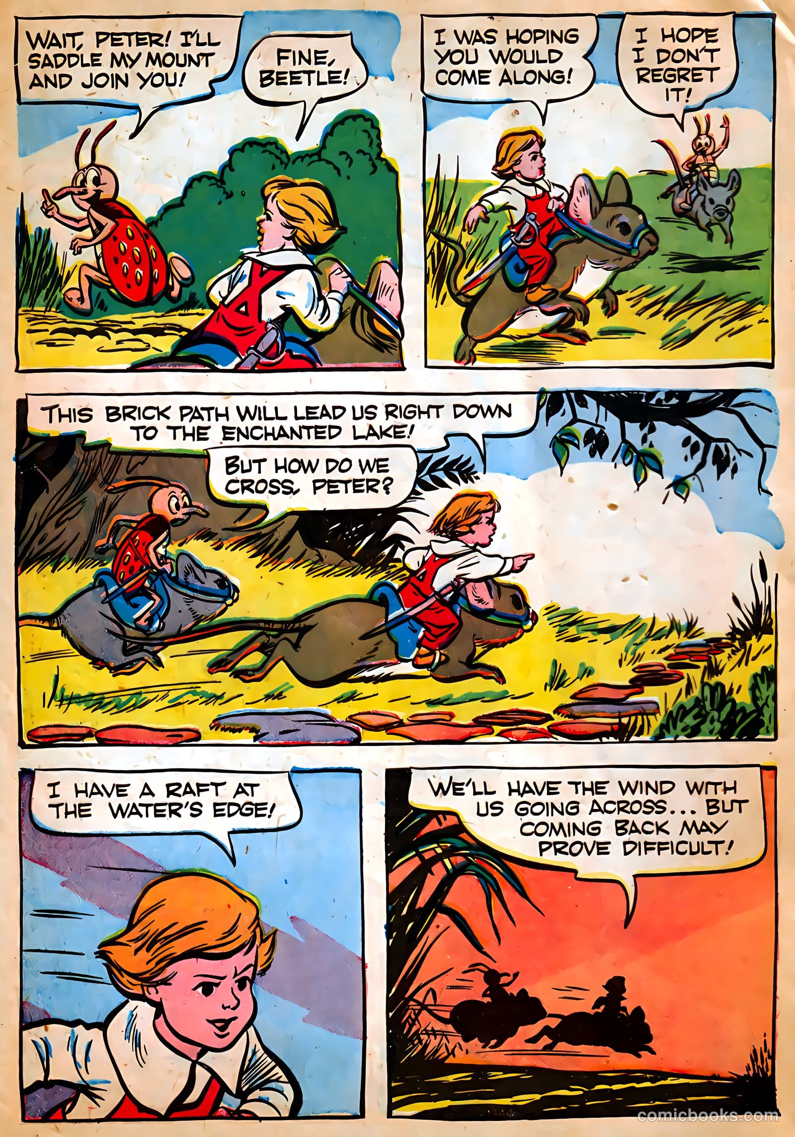 The Adventures of Peter Wheat #35 (1951) — page 2 of 16