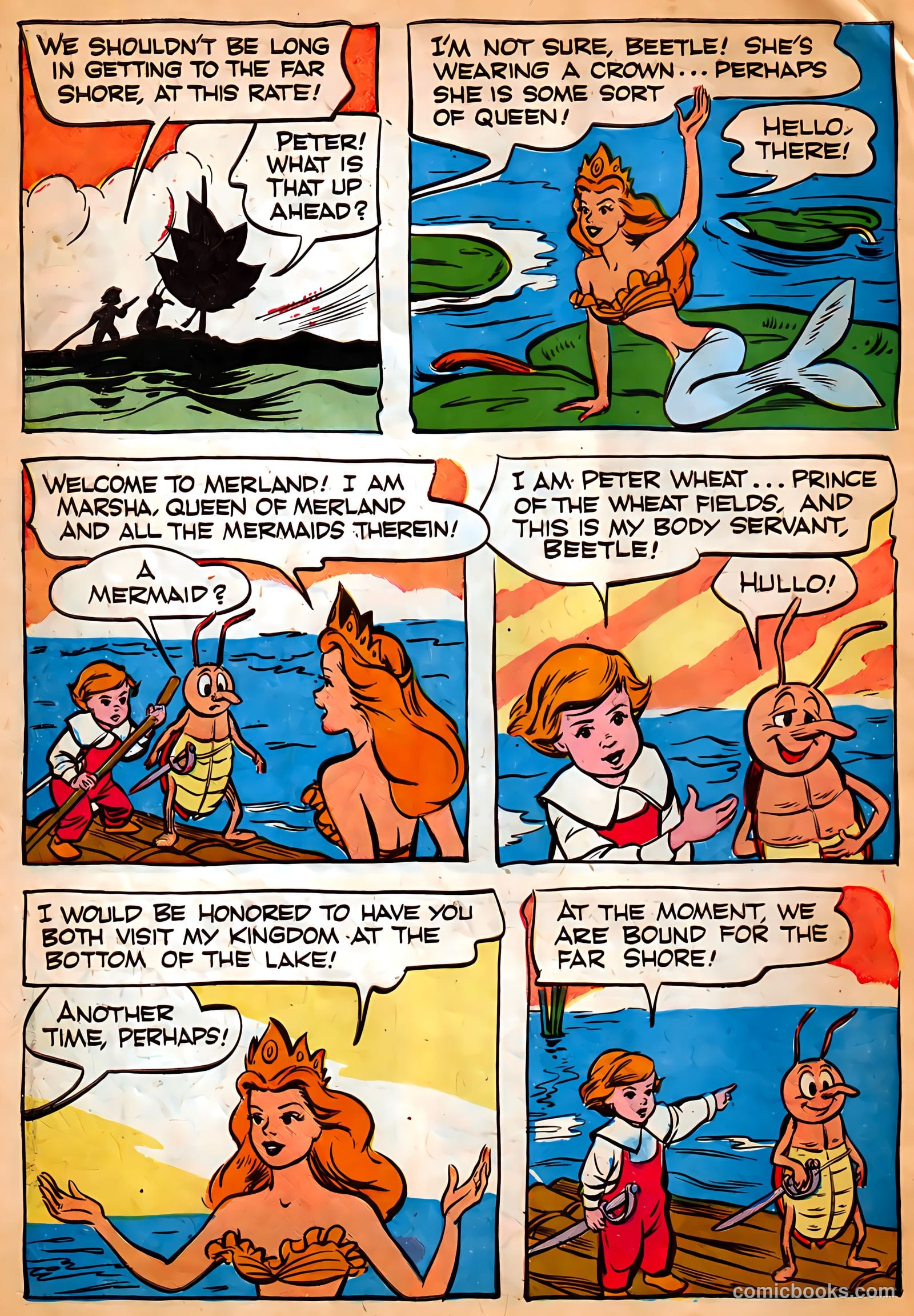 The Adventures of Peter Wheat #35 (1951) — page 4 of 16