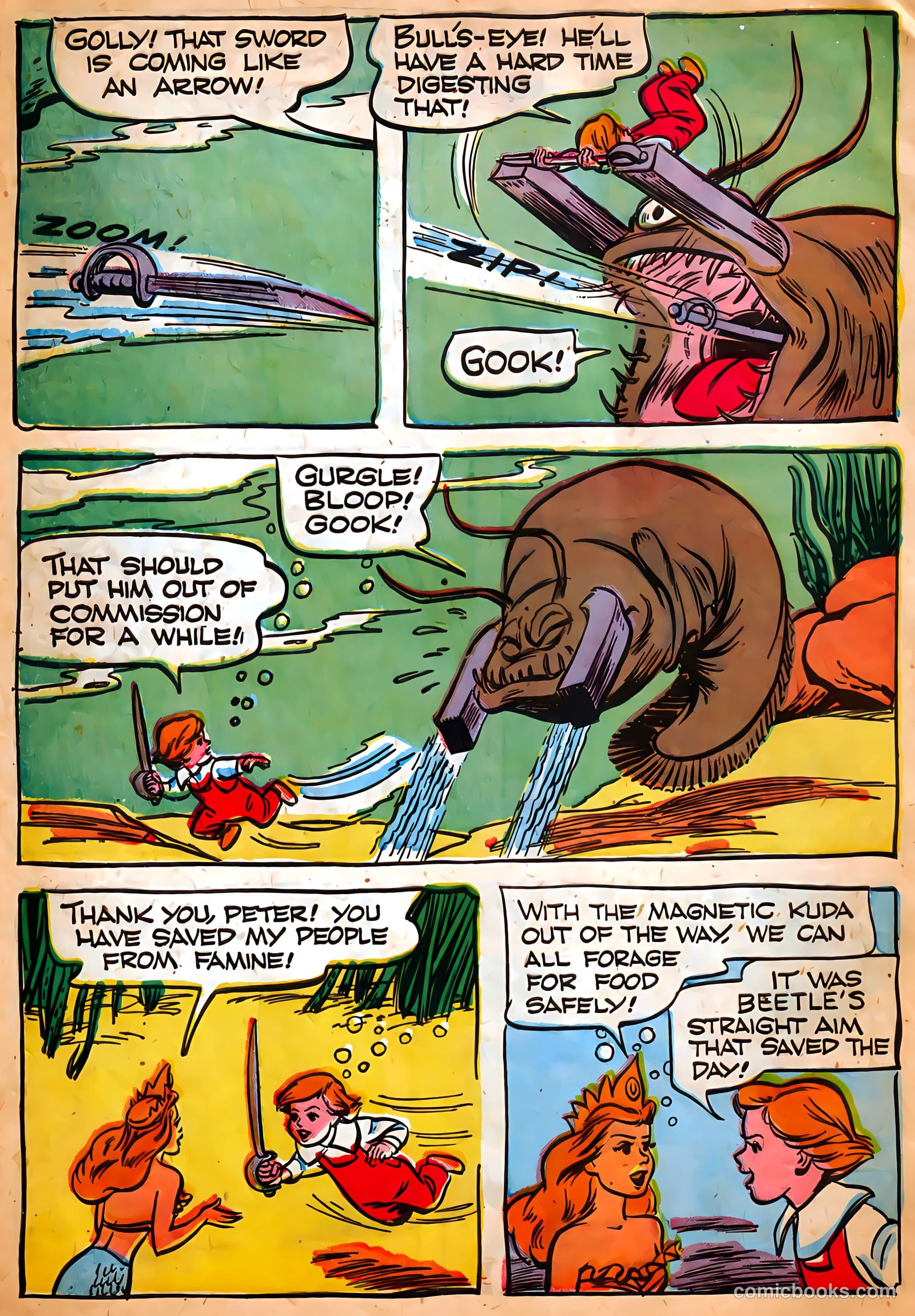The Adventures of Peter Wheat #35 (1951) — page 14 of 16