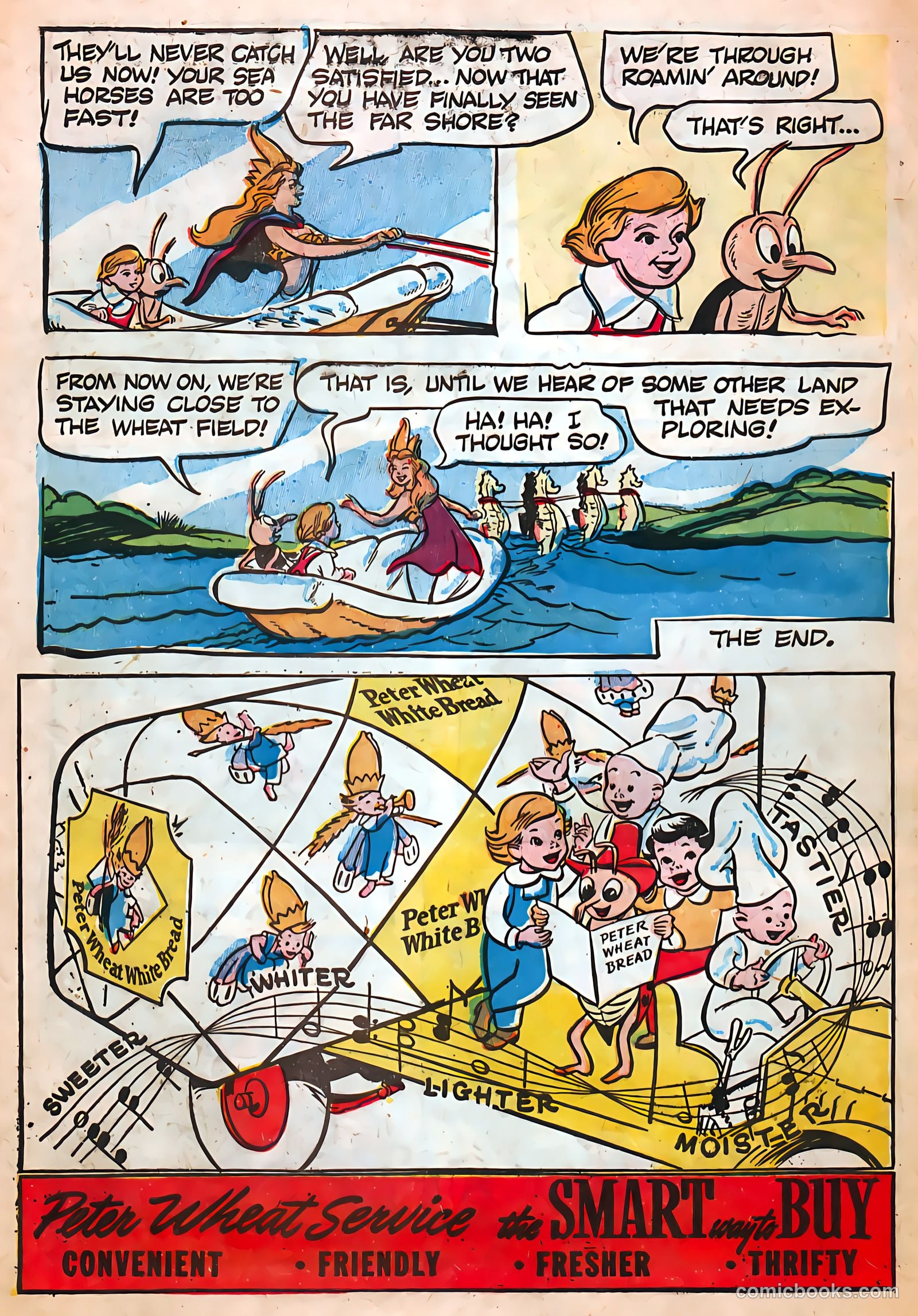 The Adventures of Peter Wheat #37 (1951) — page 16 of 16