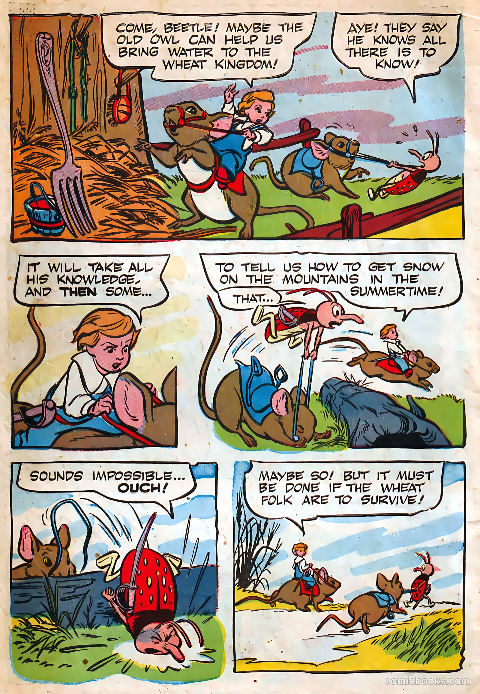 The Adventures of Peter Wheat #38 (1951) — page 2 of 16