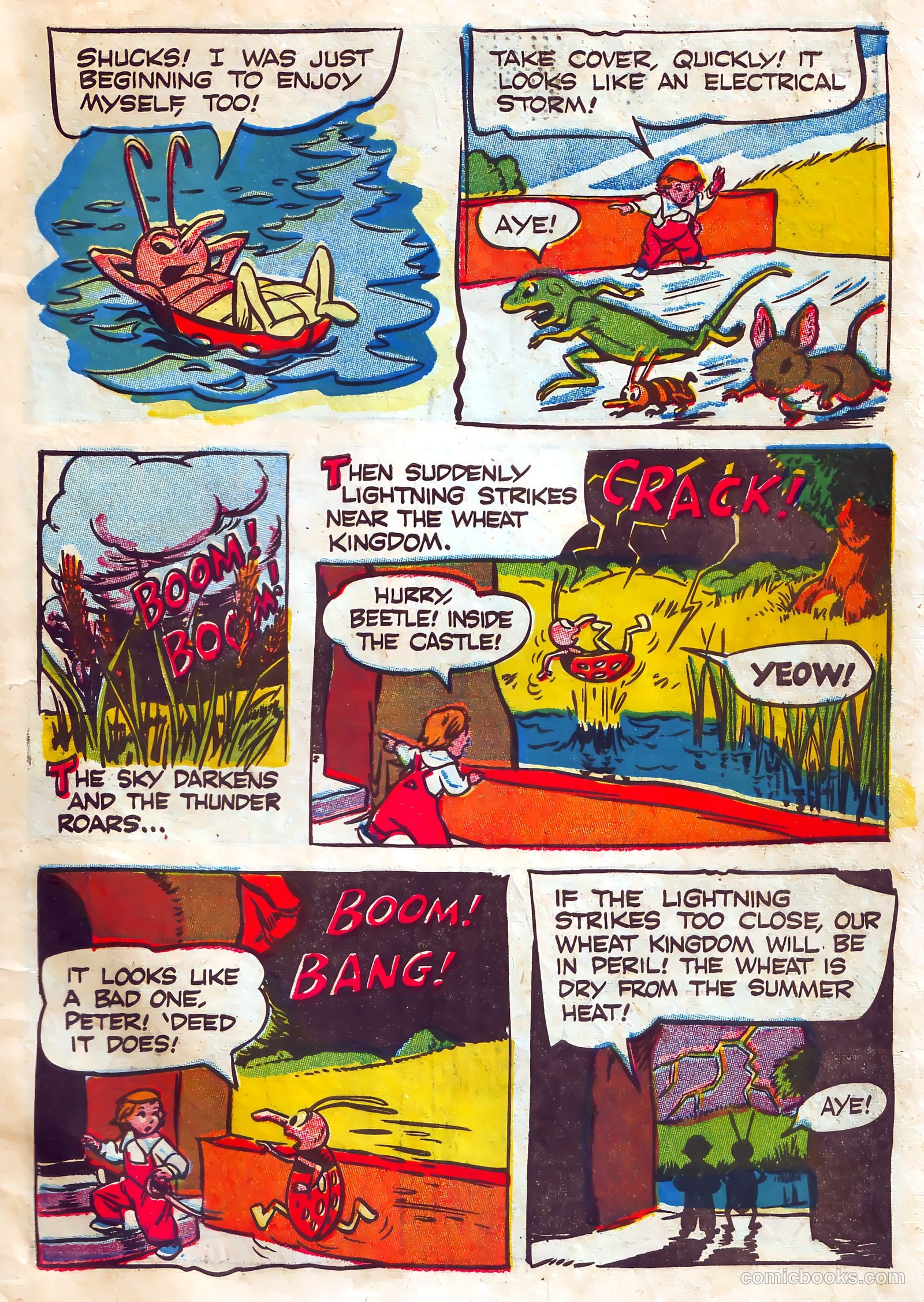 The Adventures of Peter Wheat #39 (1951) — page 3 of 16
