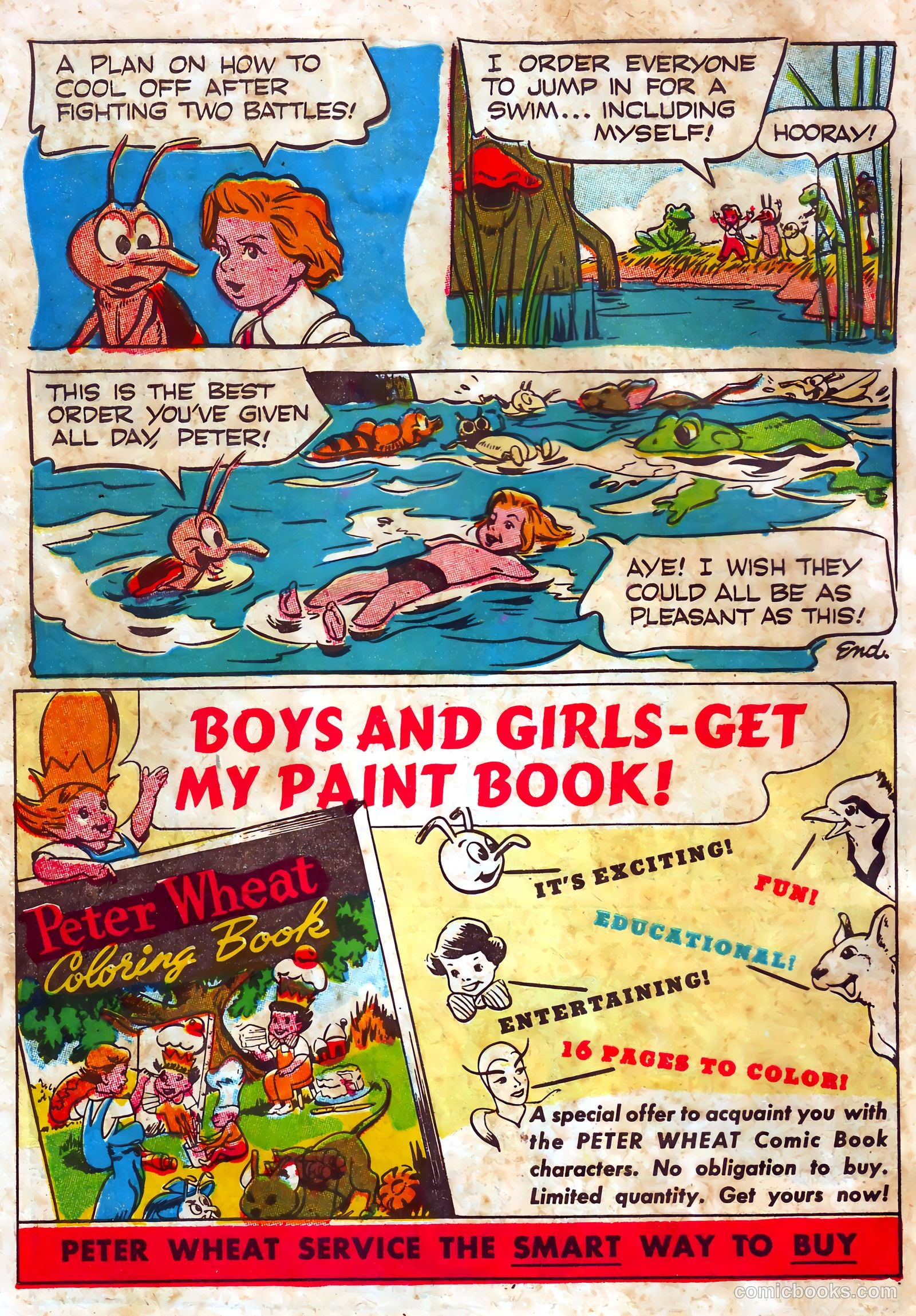 The Adventures of Peter Wheat #39 (1951) — page 16 of 16