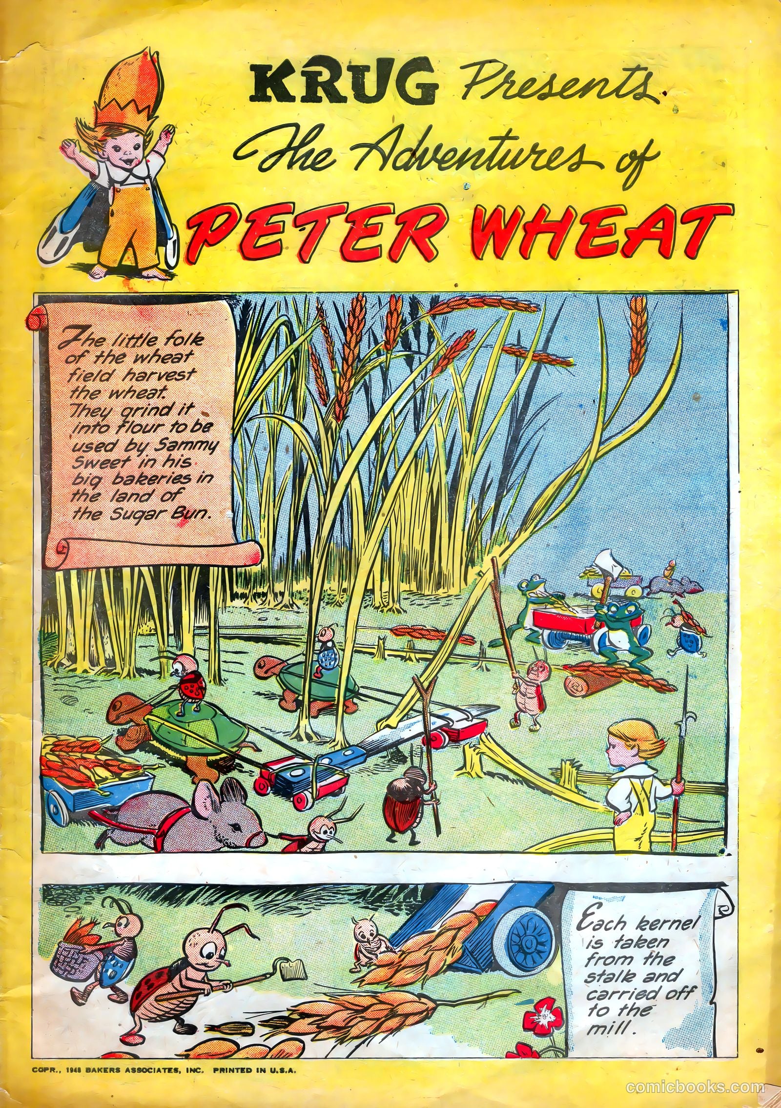 The Adventures of Peter Wheat #4 cover