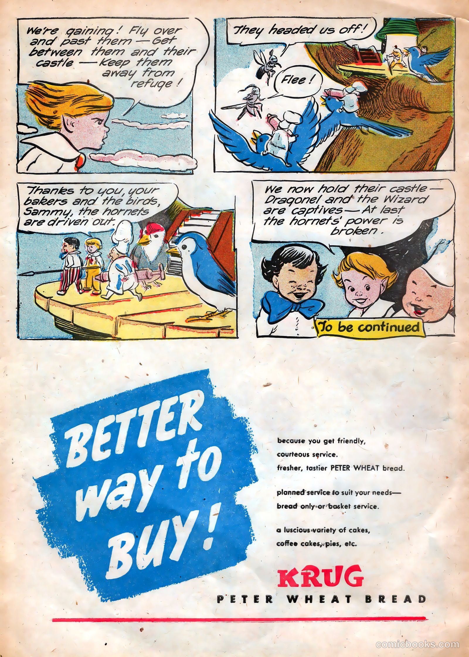 The Adventures of Peter Wheat #4 (1948) — page 16 of 16