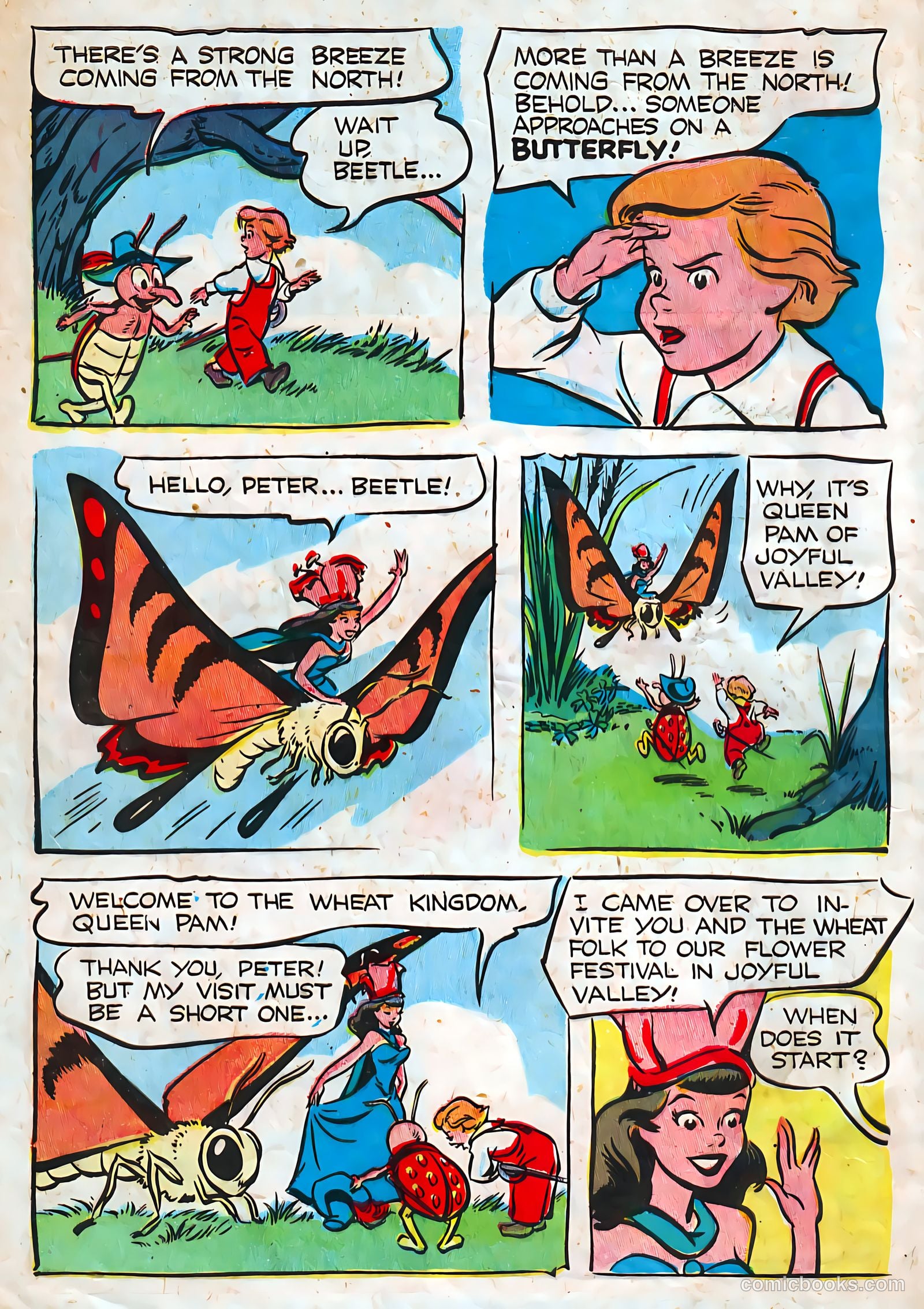 The Adventures of Peter Wheat #43 (1961) — page 2 of 16