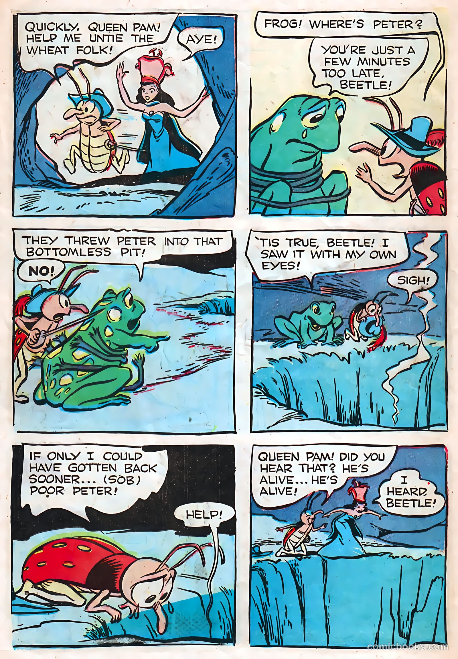 The Adventures of Peter Wheat #43 (1961) — page 12 of 16