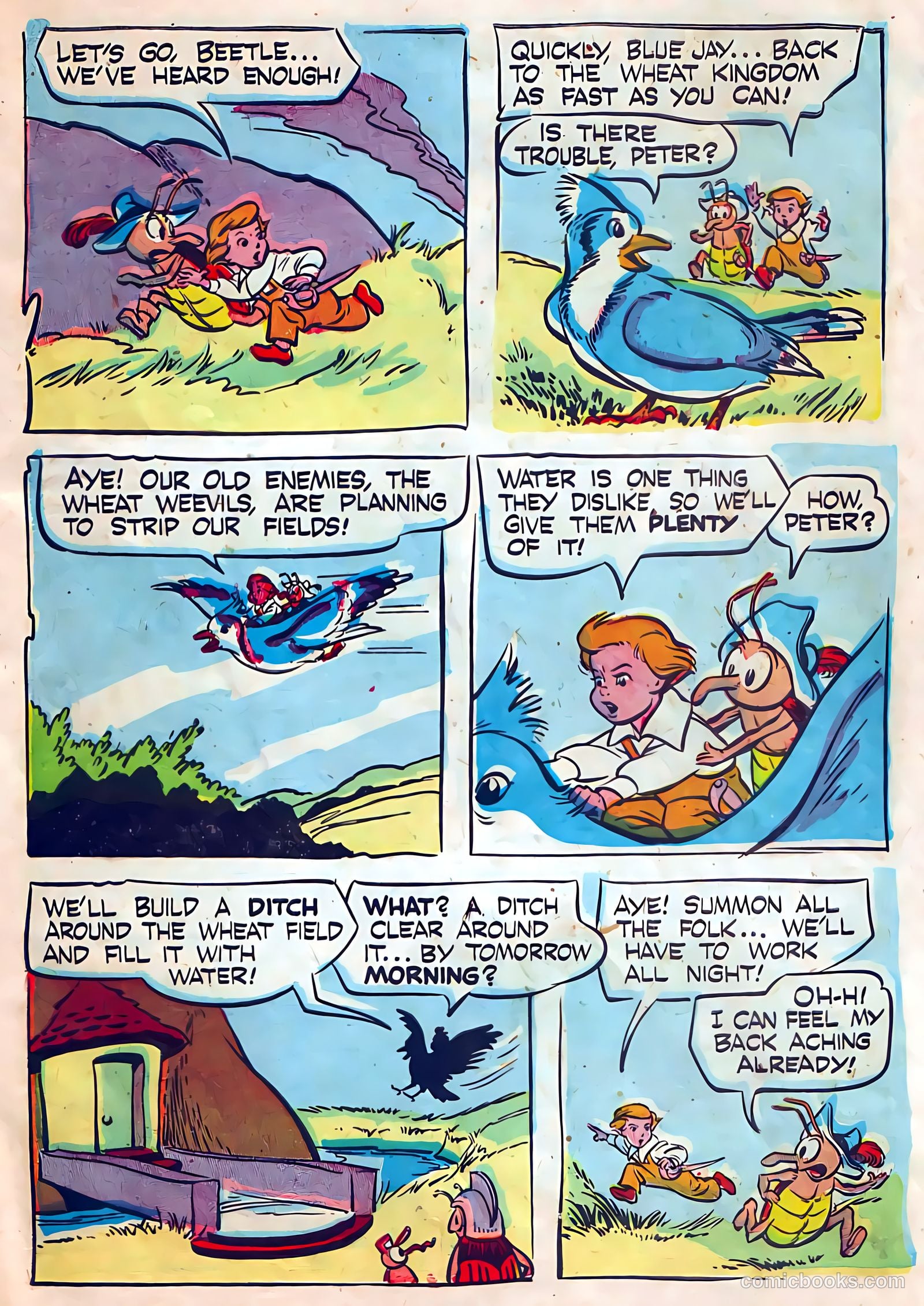 The Adventures of Peter Wheat #44 (1952) — page 3 of 16