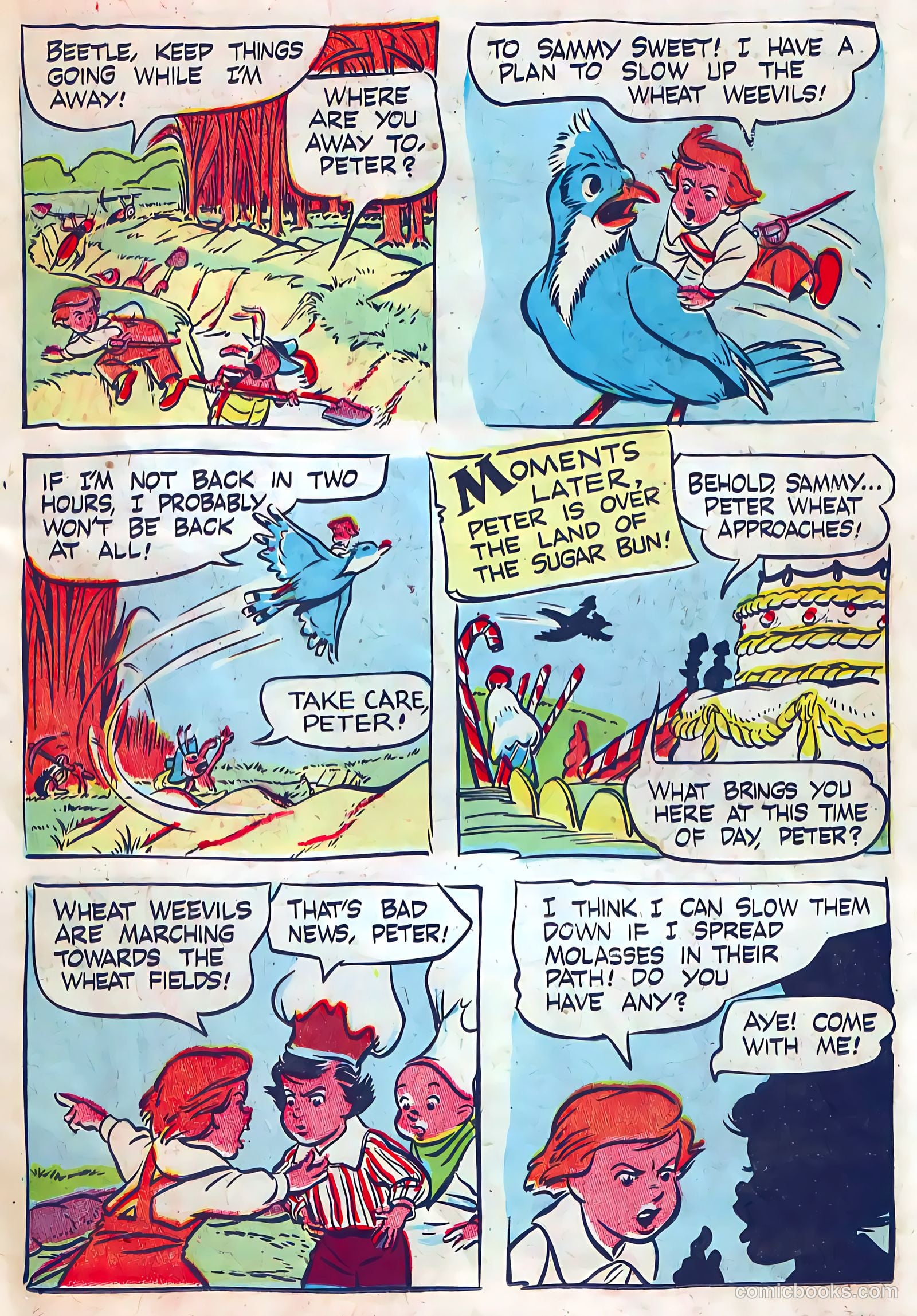 The Adventures of Peter Wheat #44 (1952) — page 5 of 16