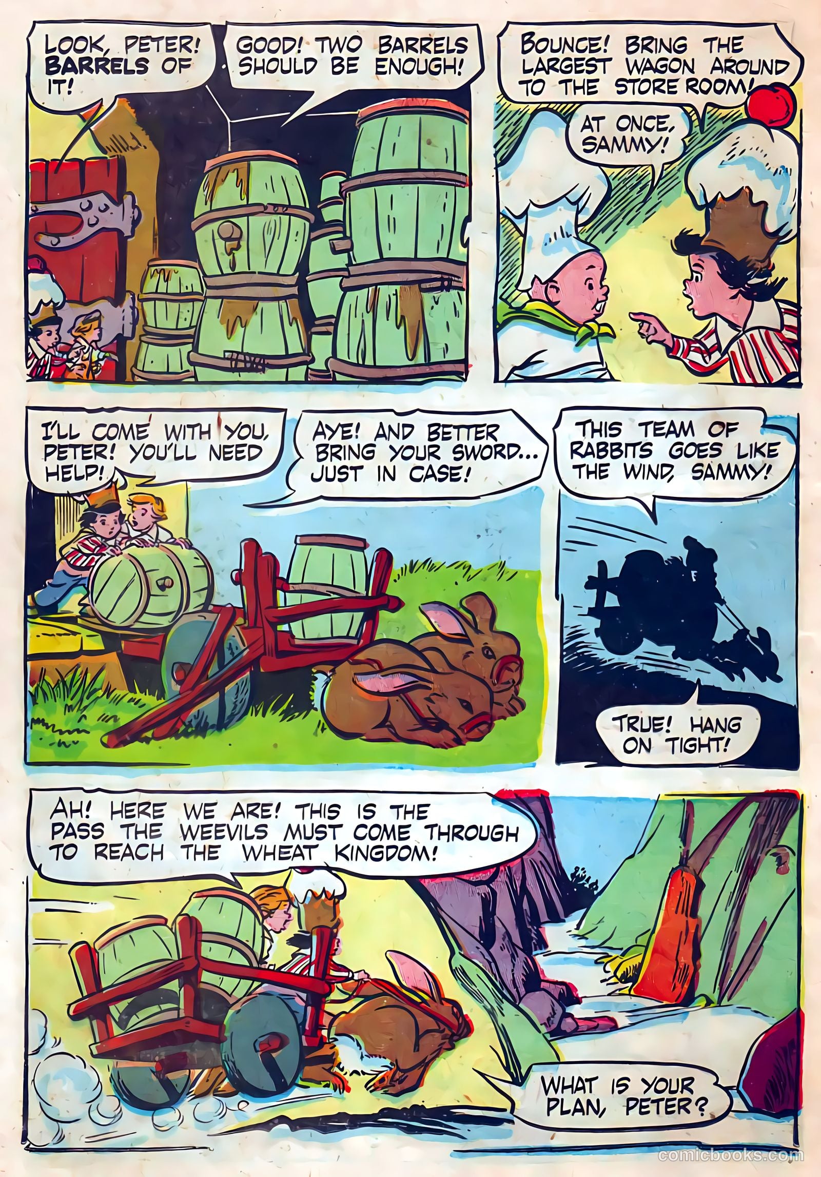 The Adventures of Peter Wheat #44 (1952) — page 6 of 16
