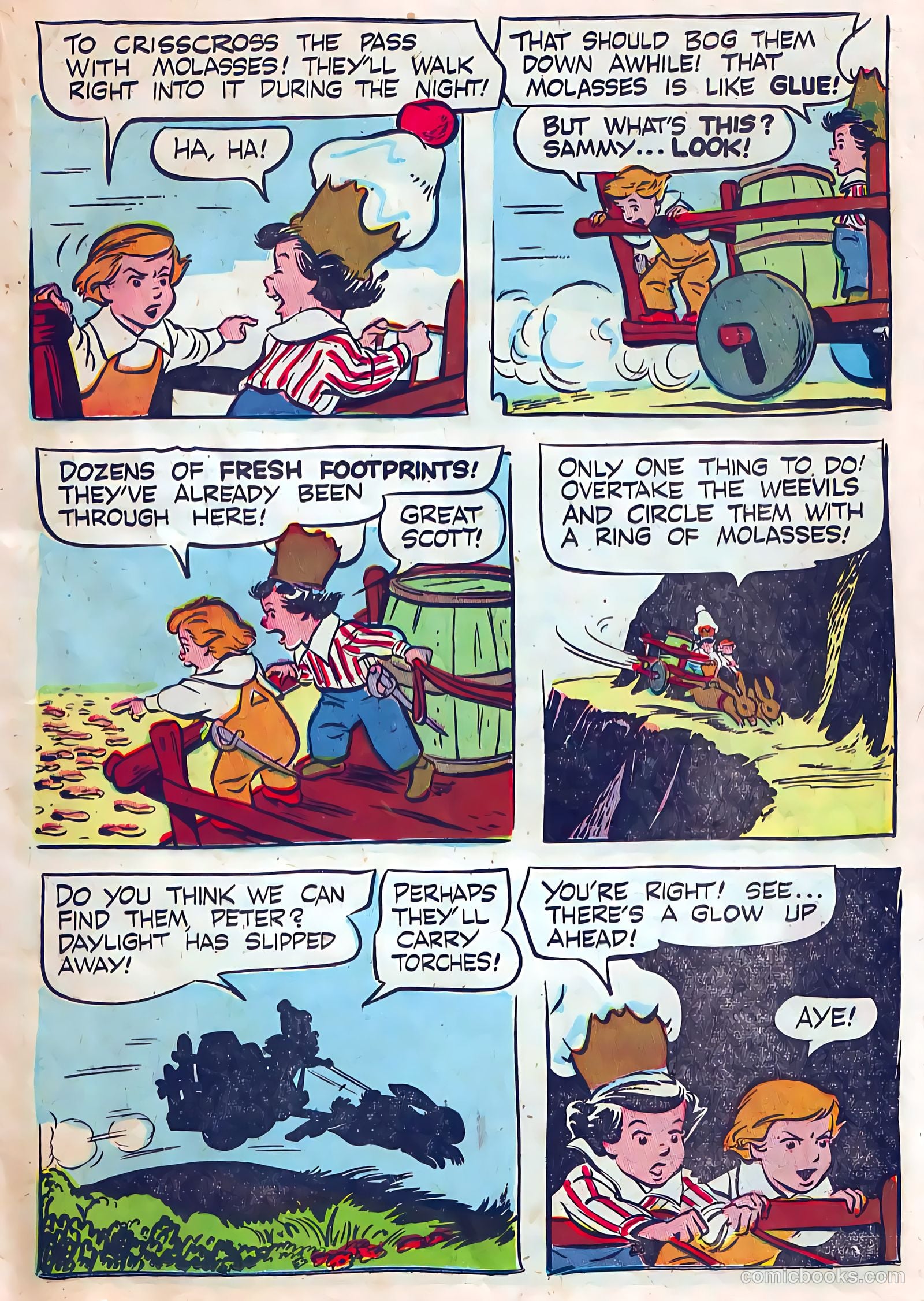 The Adventures of Peter Wheat #44 (1952) — page 7 of 16