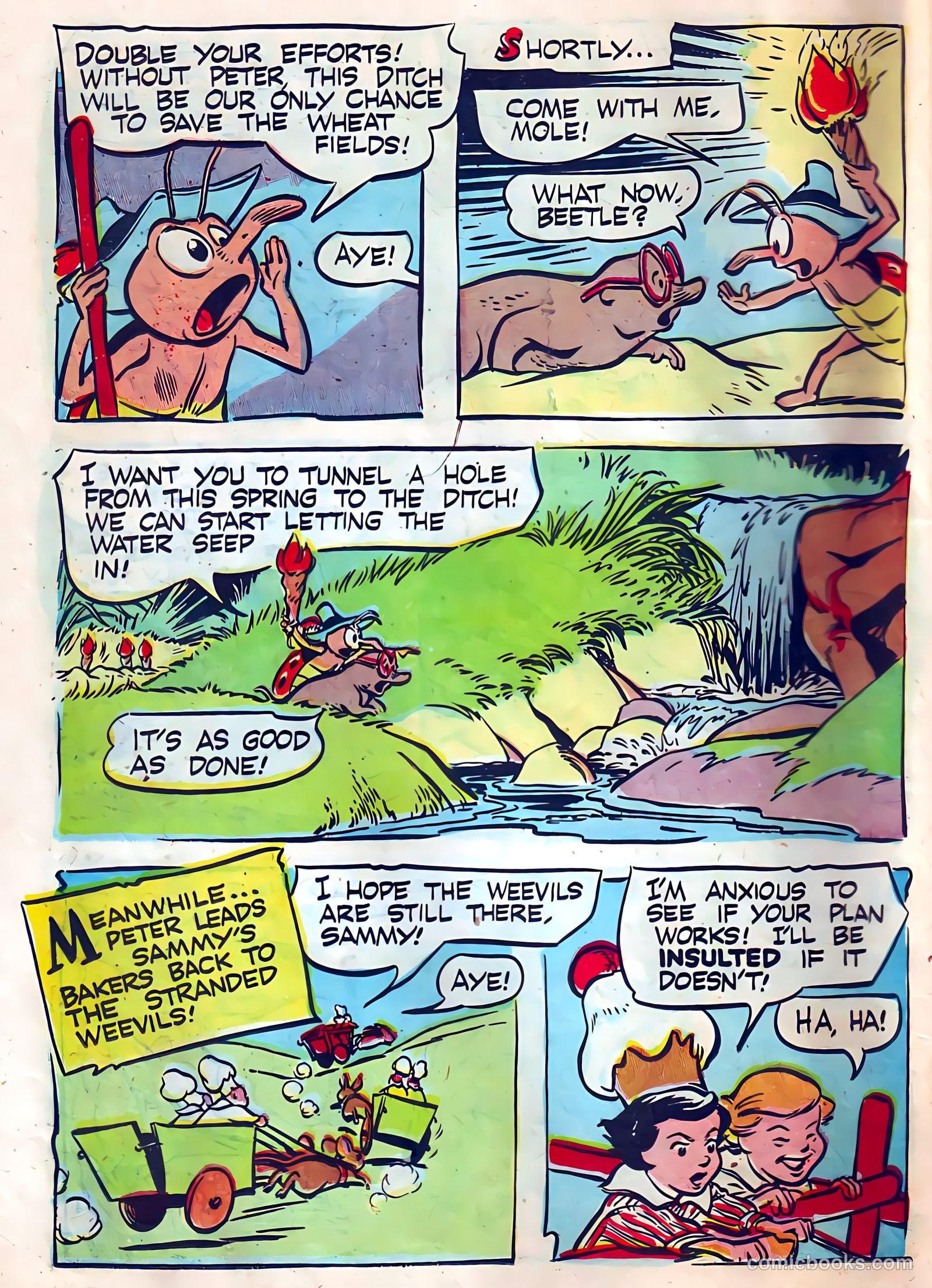 The Adventures of Peter Wheat #44 (1952) — page 12 of 16