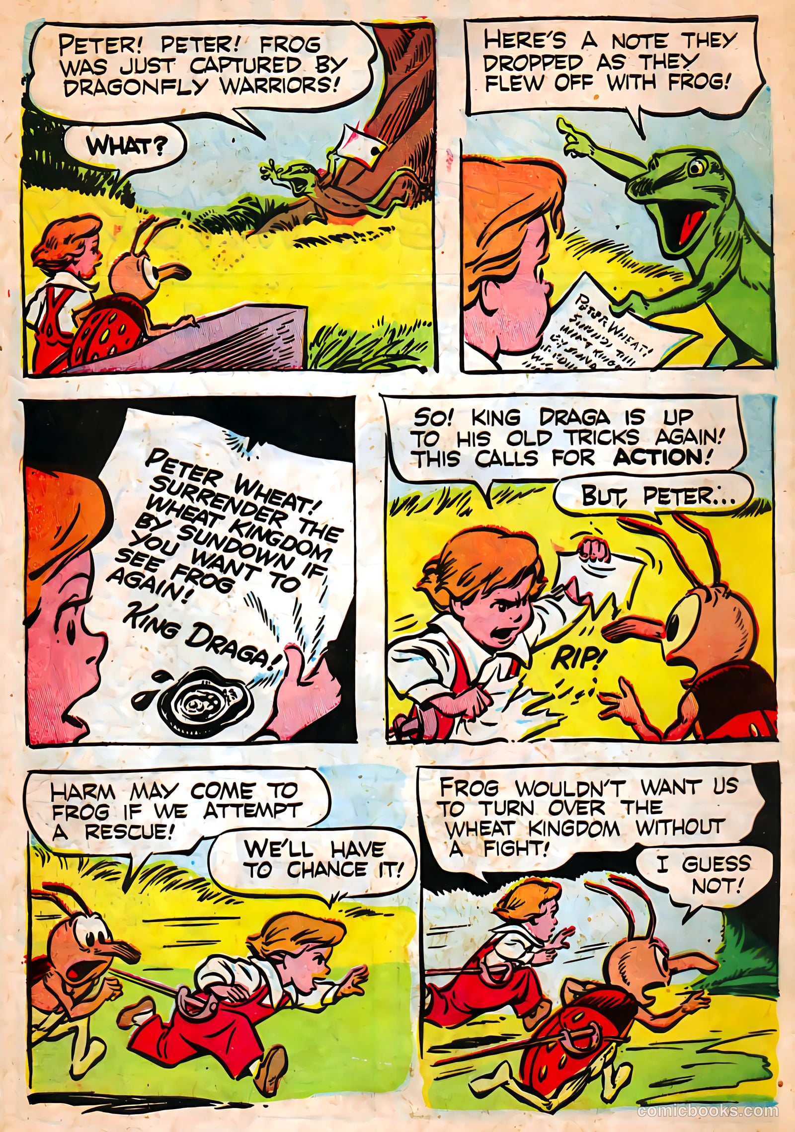 The Adventures of Peter Wheat #45 (1952) — page 2 of 16