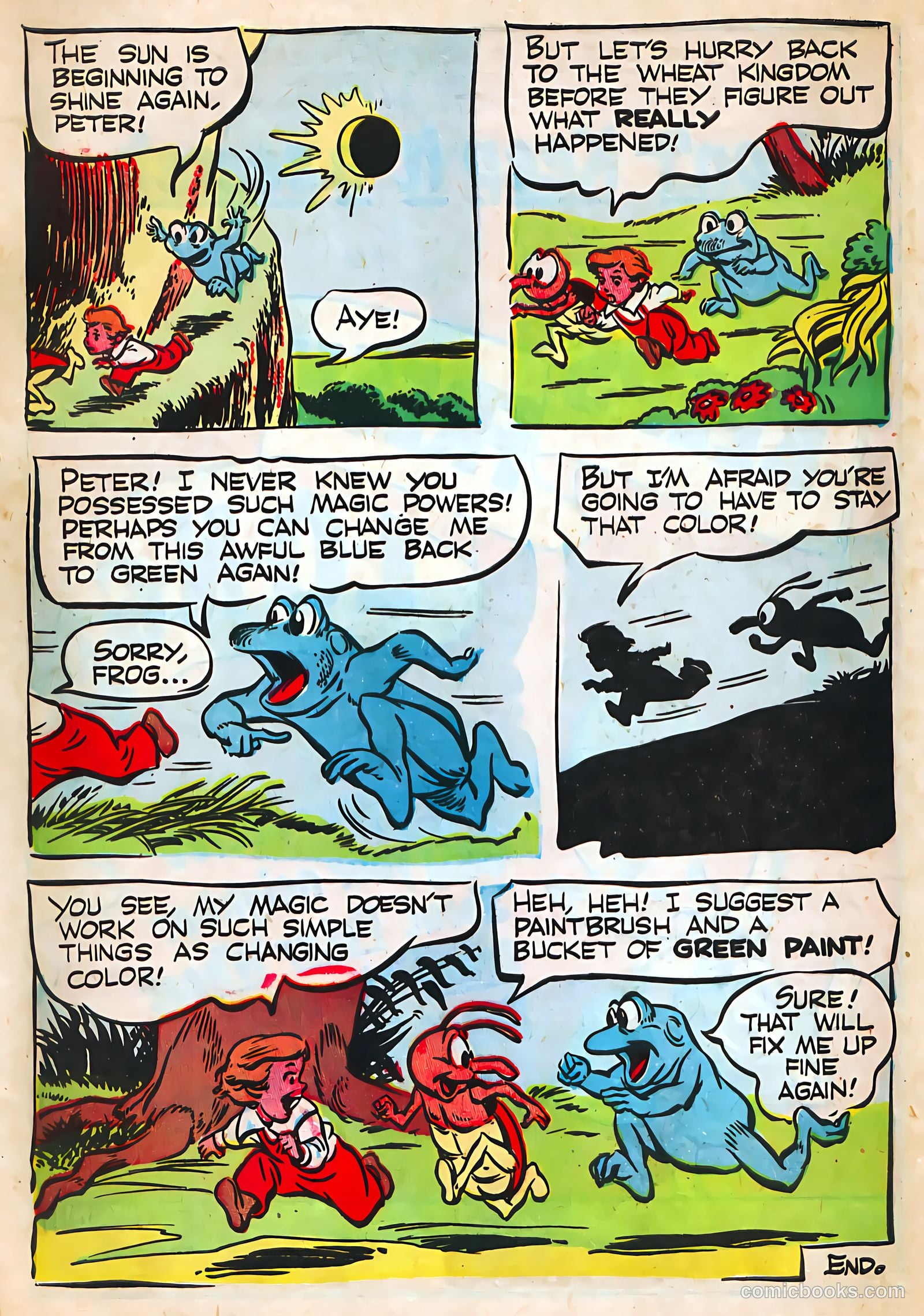 The Adventures of Peter Wheat #45 (1952) — page 15 of 16