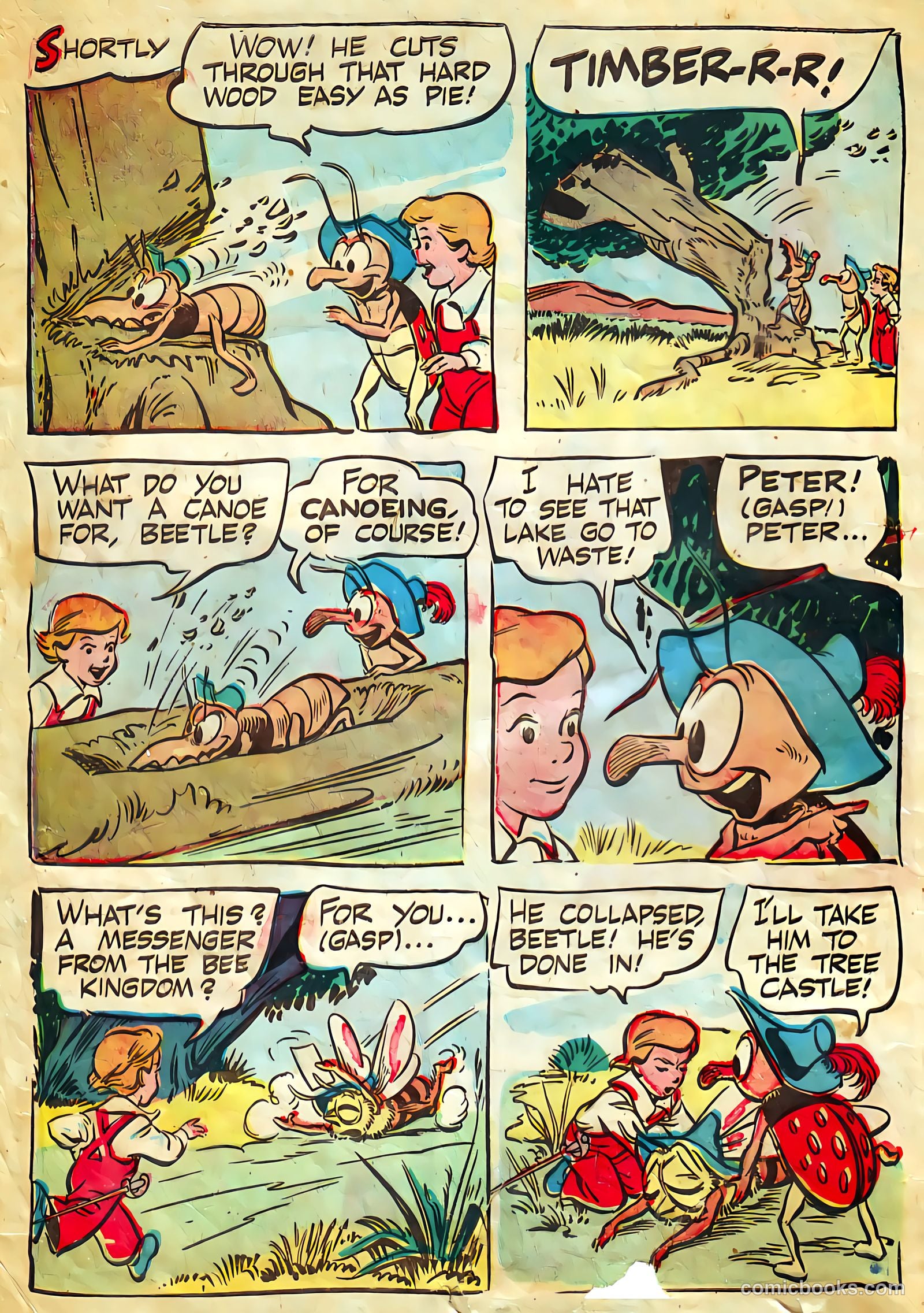 The Adventures of Peter Wheat #47 (1952) — page 2 of 16
