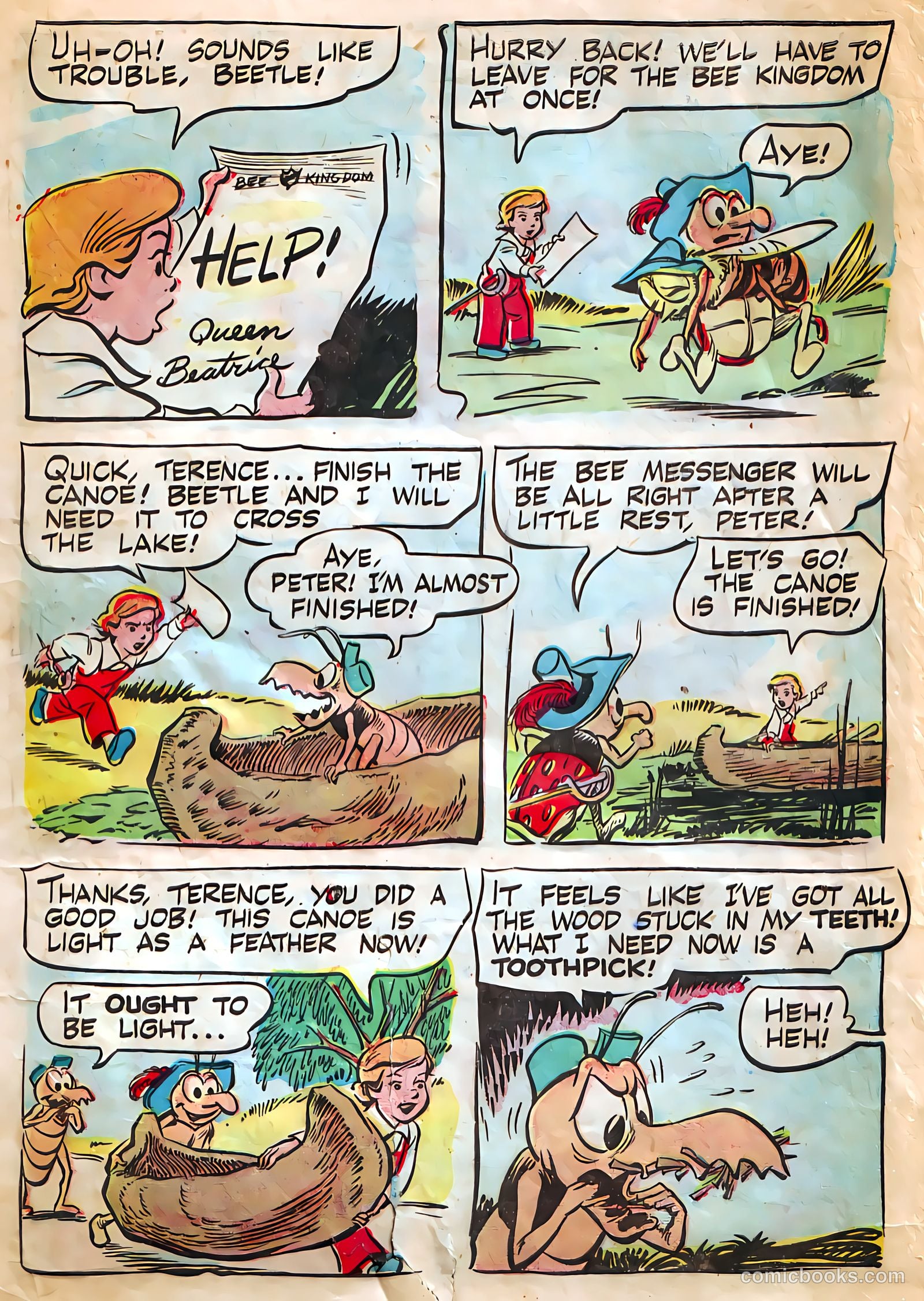 The Adventures of Peter Wheat #47 (1952) — page 3 of 16
