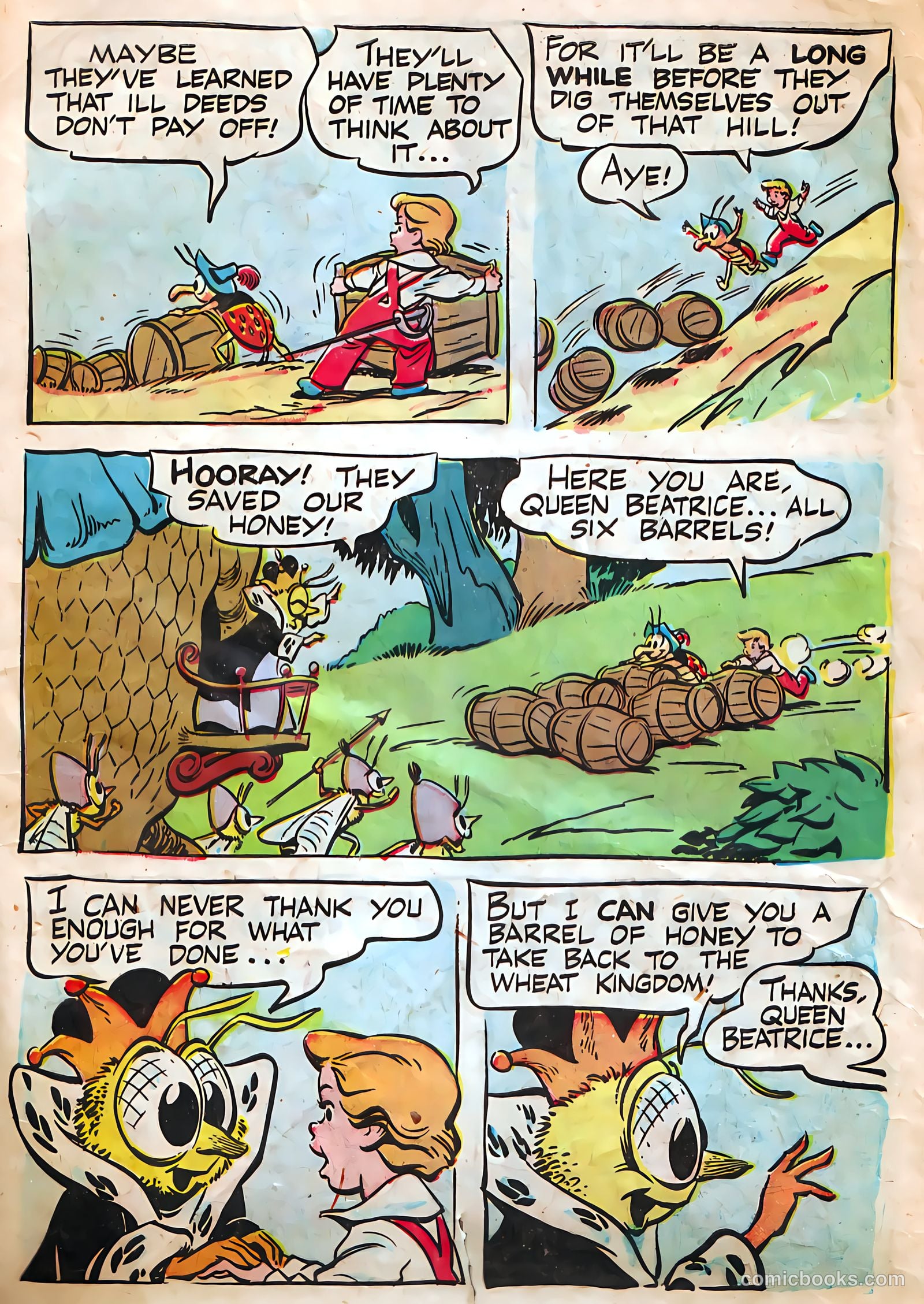 The Adventures of Peter Wheat #47 (1952) — page 13 of 16