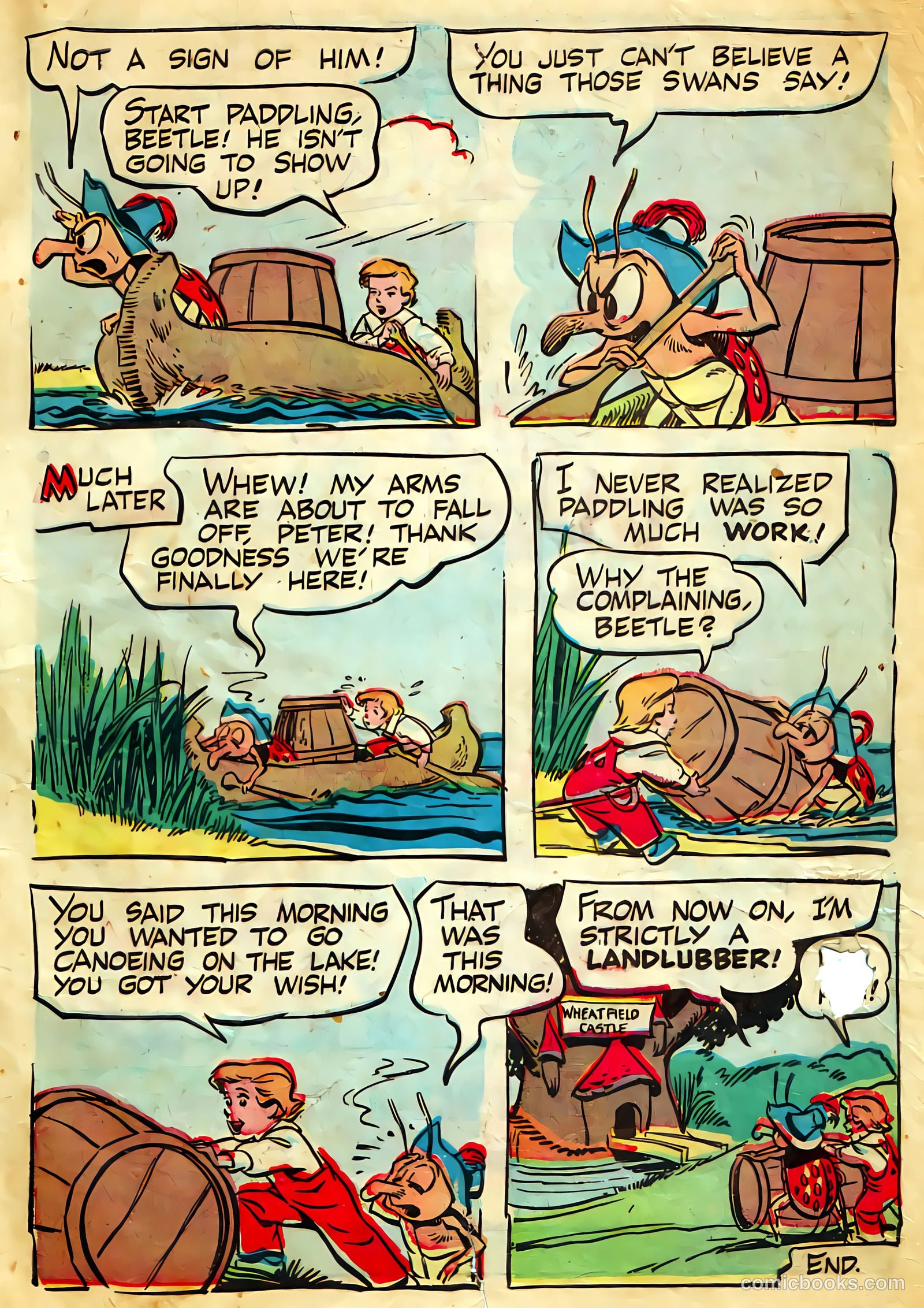 The Adventures of Peter Wheat #47 (1952) — page 15 of 16