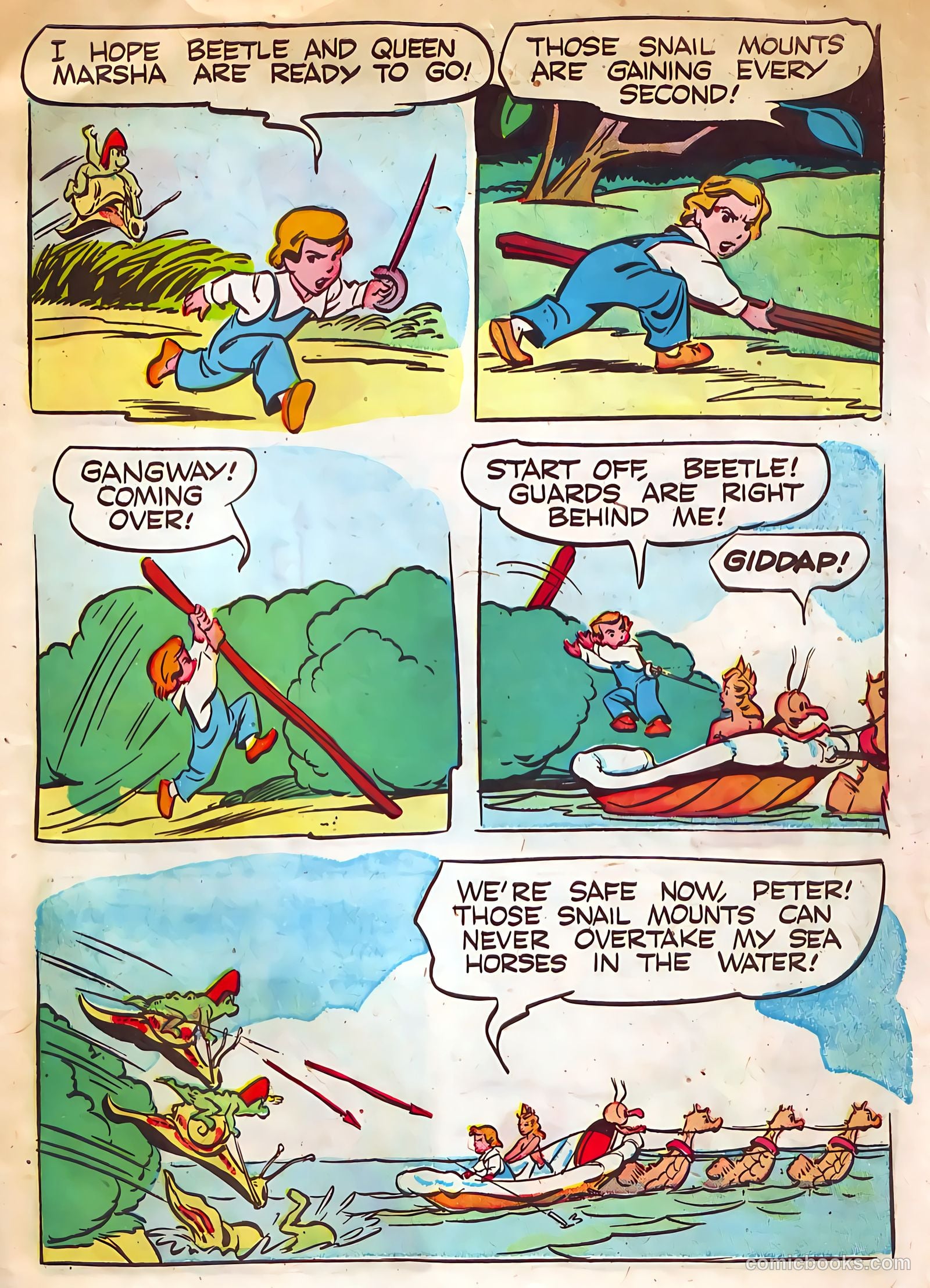 The Adventures of Peter Wheat #48 (1952) — page 13 of 16