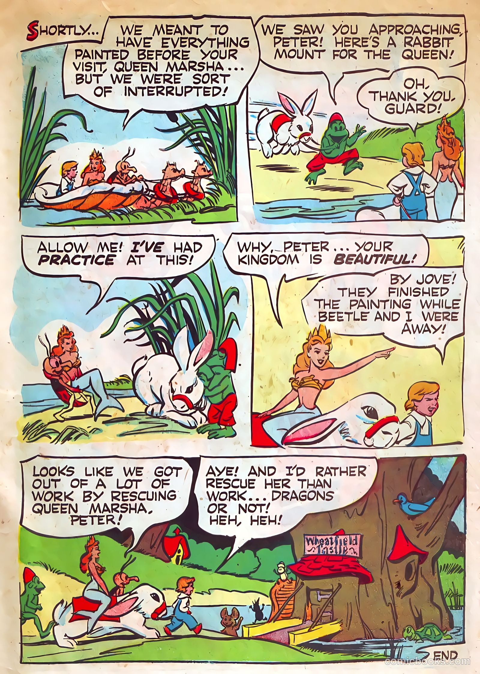 The Adventures of Peter Wheat #48 (1952) — page 15 of 16