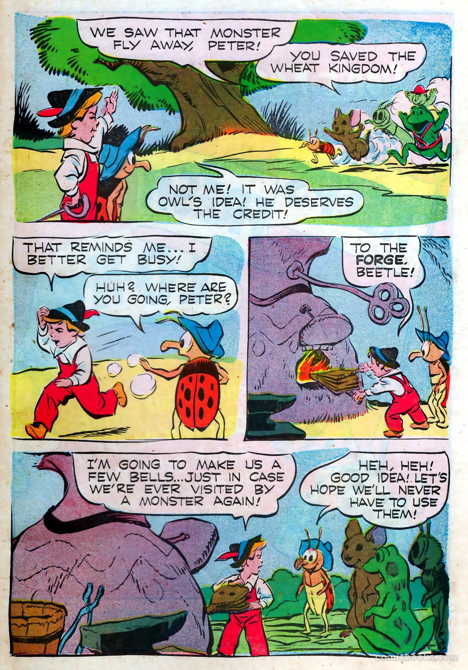 The Adventures of Peter Wheat #49 (1952) — page 15 of 16
