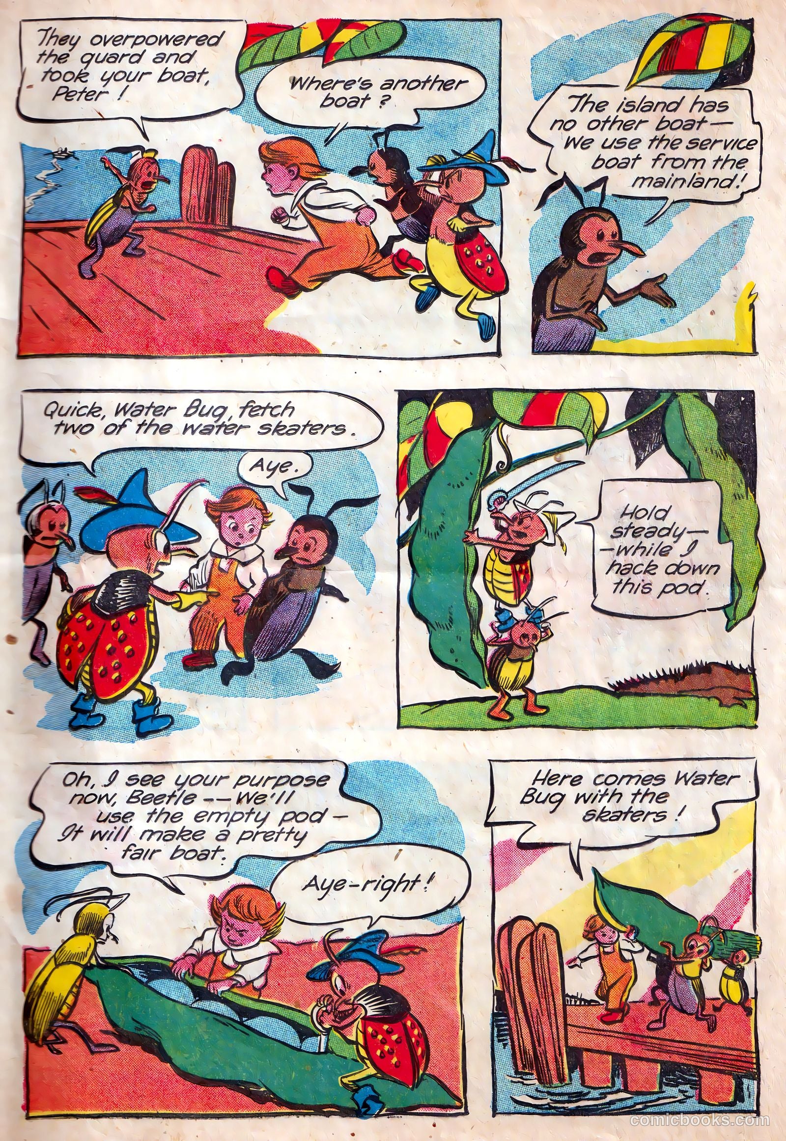 The Adventures of Peter Wheat #5 (1948) — page 7 of 16