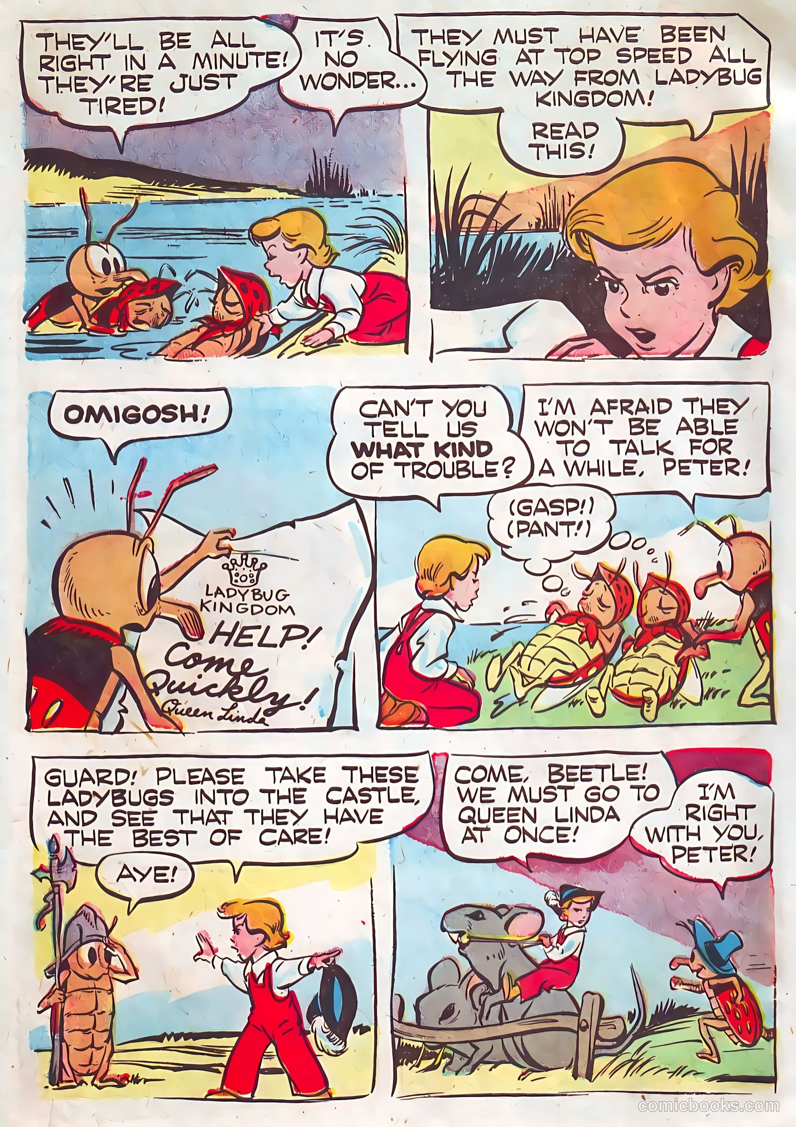 The Adventures of Peter Wheat #50 (1953) — page 2 of 16