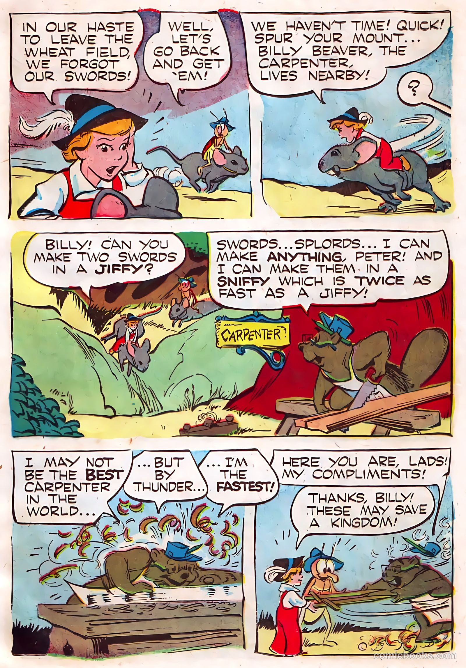 The Adventures of Peter Wheat #50 (1953) — page 5 of 16
