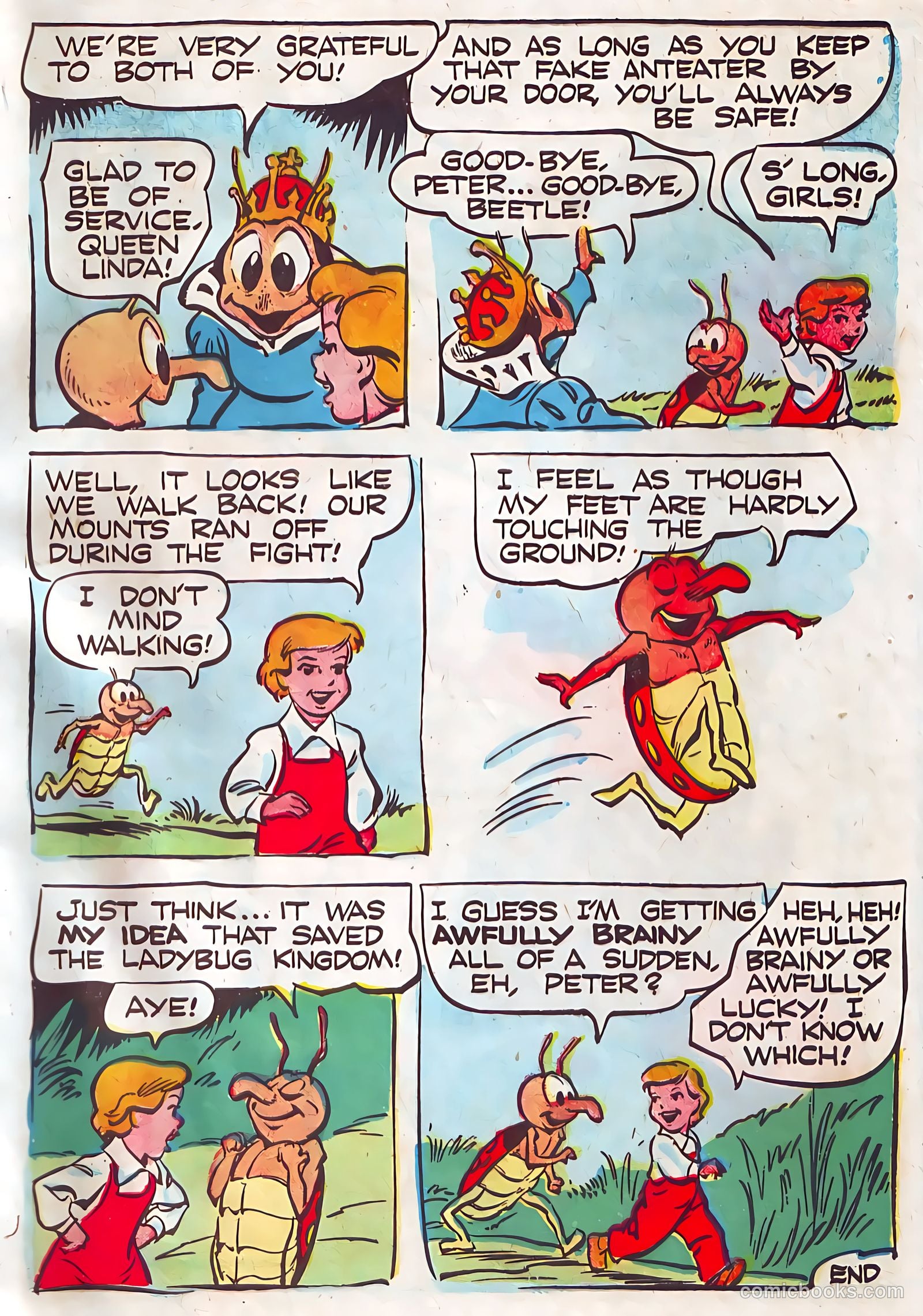 The Adventures of Peter Wheat #50 (1953) — page 15 of 16