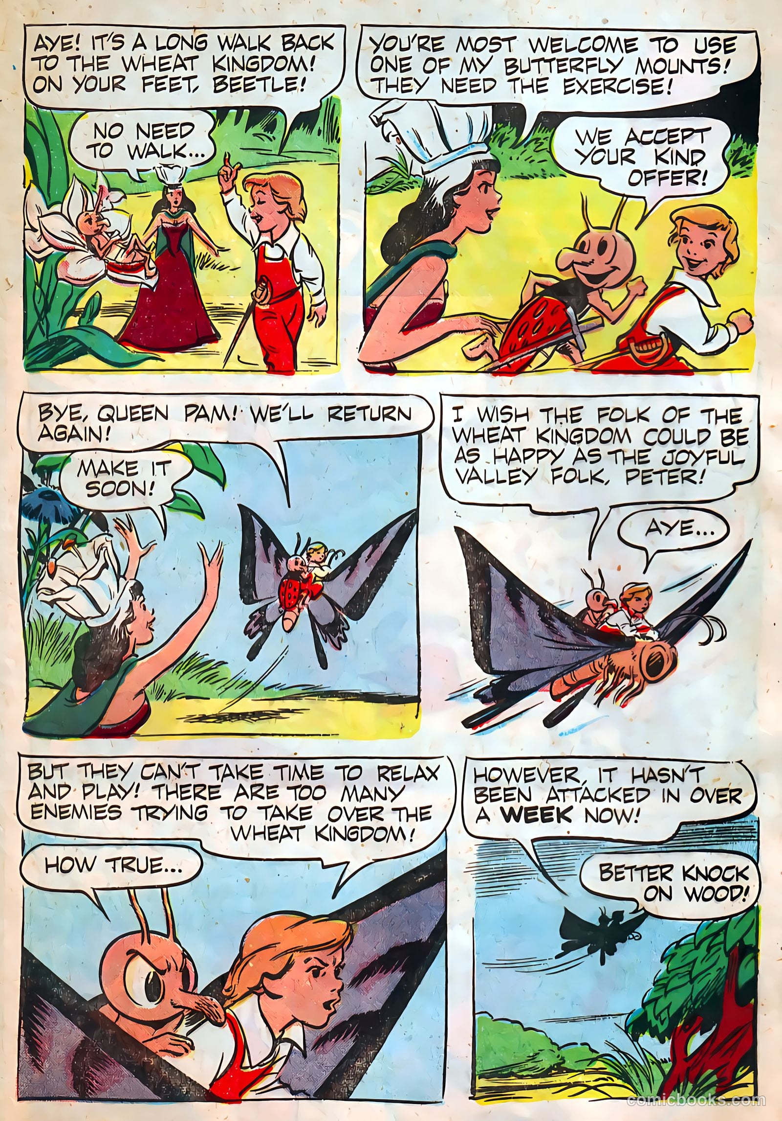 The Adventures of Peter Wheat #52 (1955) — page 2 of 16