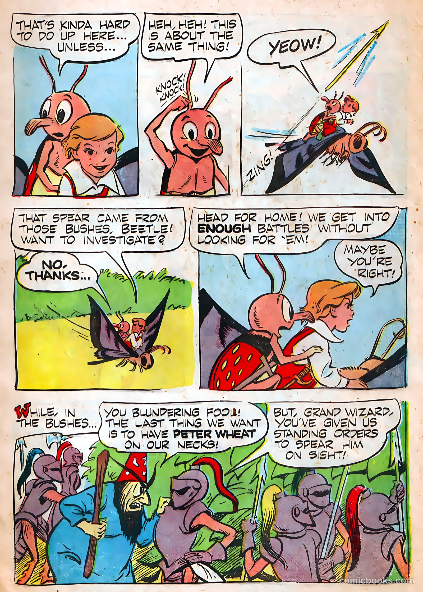 The Adventures of Peter Wheat #52 (1955) — page 3 of 16