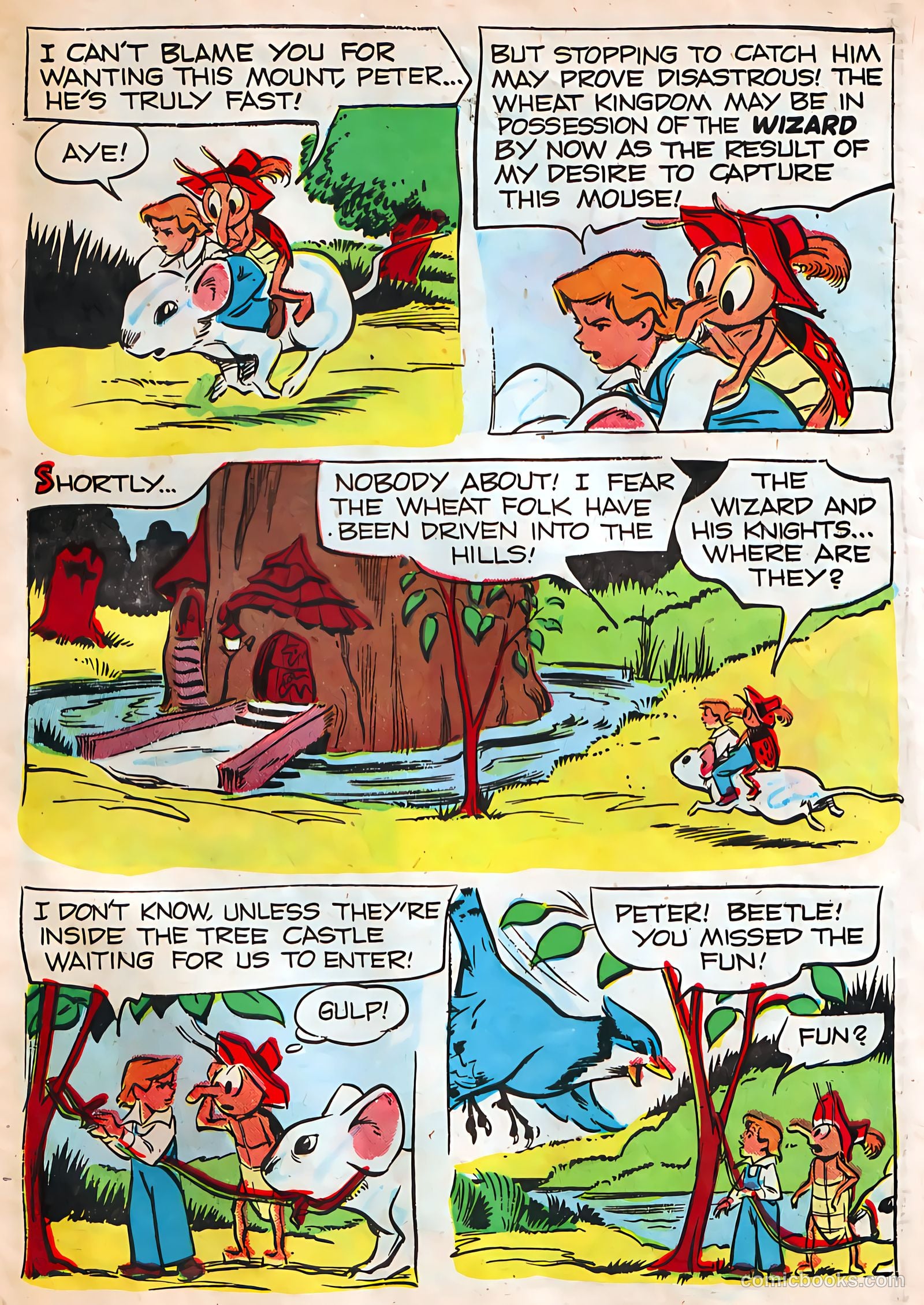 The Adventures of Peter Wheat #53 (1955) — page 13 of 16