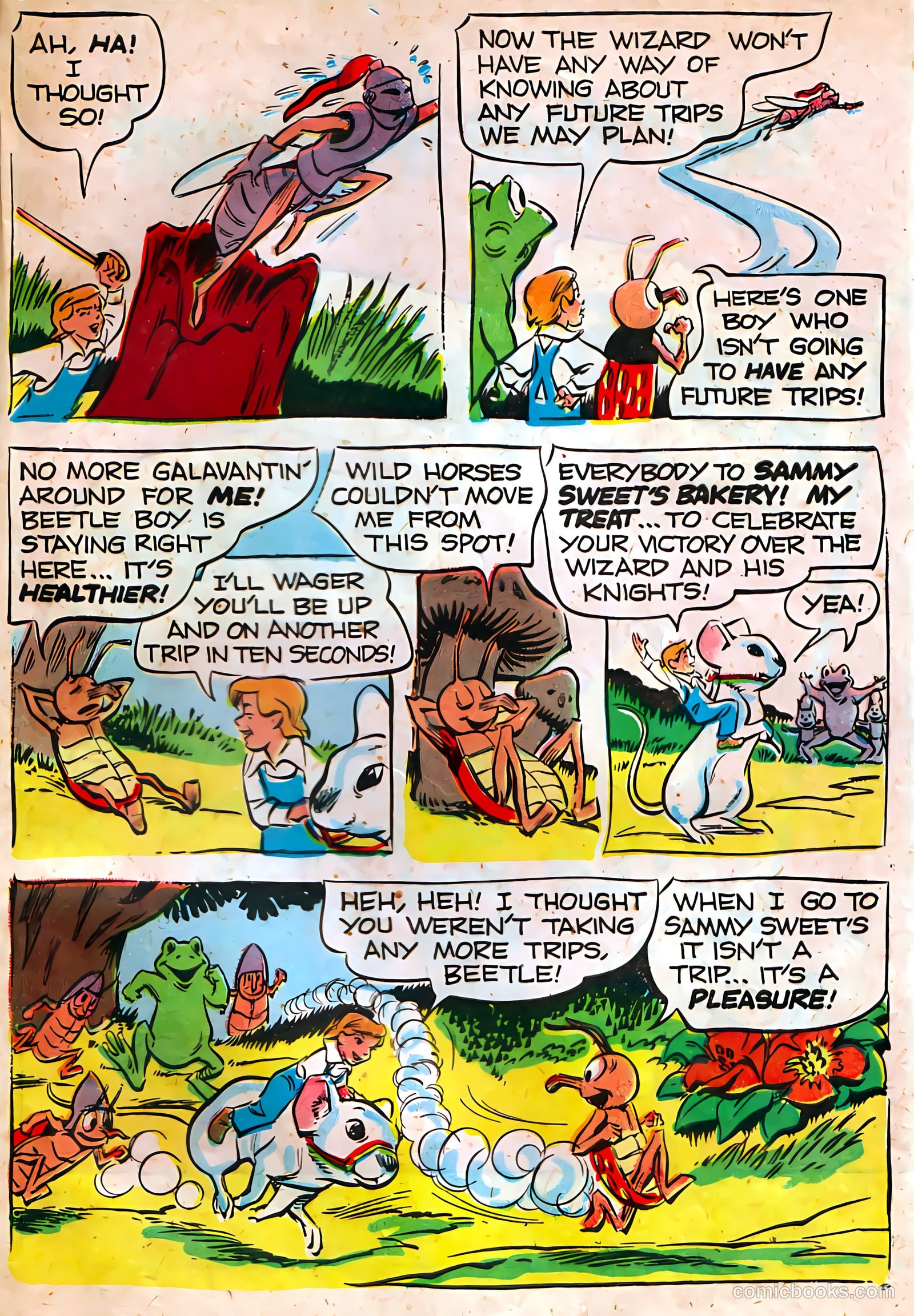 The Adventures of Peter Wheat #53 (1955) — page 15 of 16