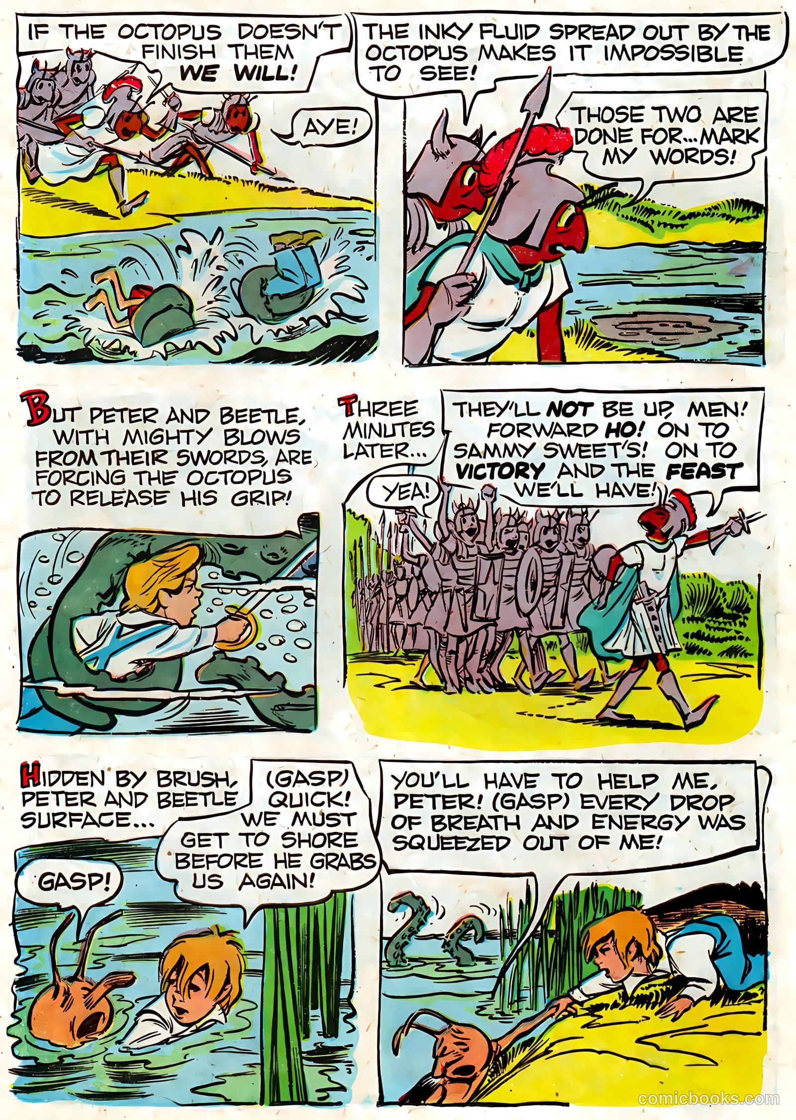 The Adventures of Peter Wheat #54 (1955) — page 6 of 16