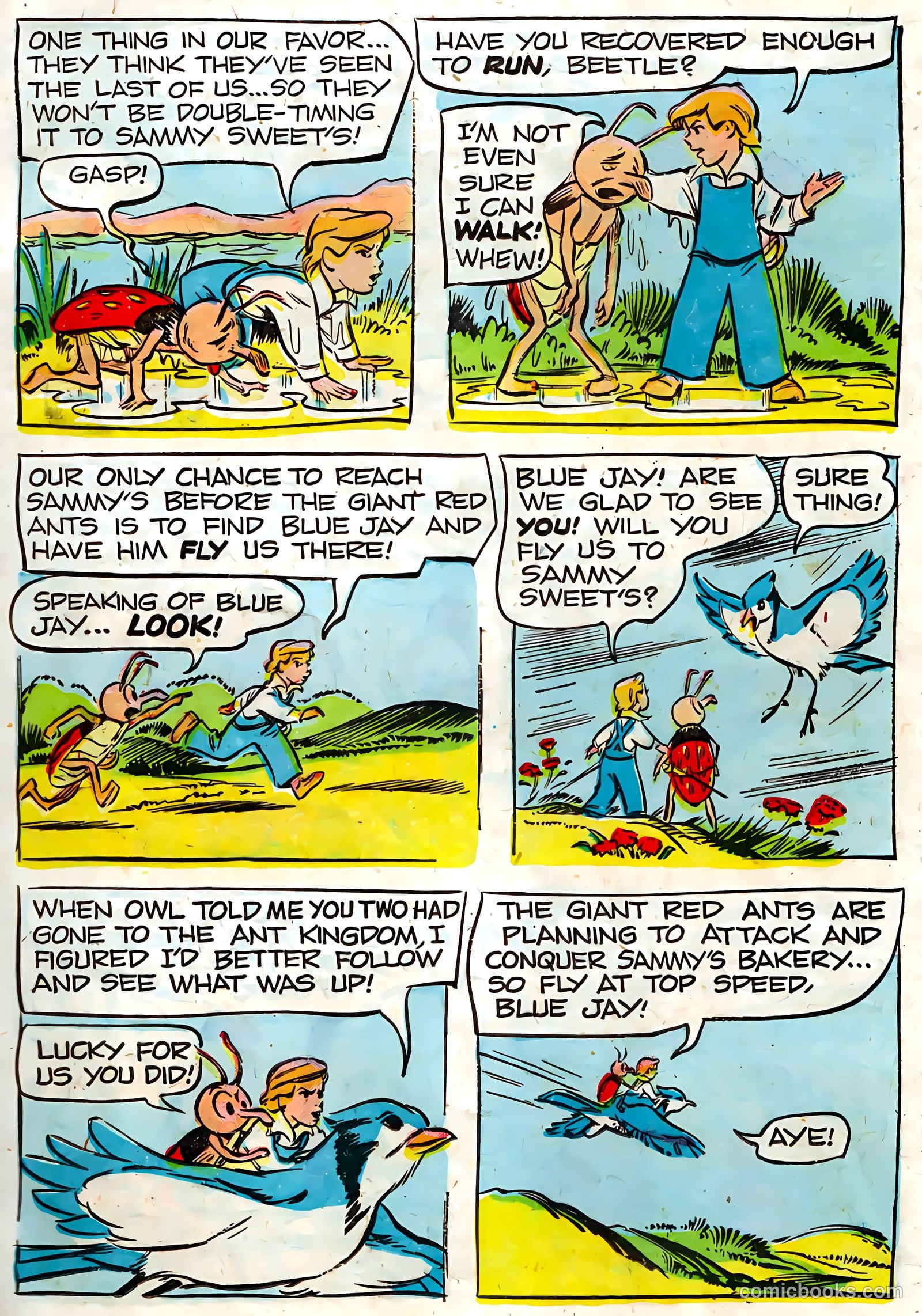 The Adventures of Peter Wheat #54 (1955) — page 7 of 16