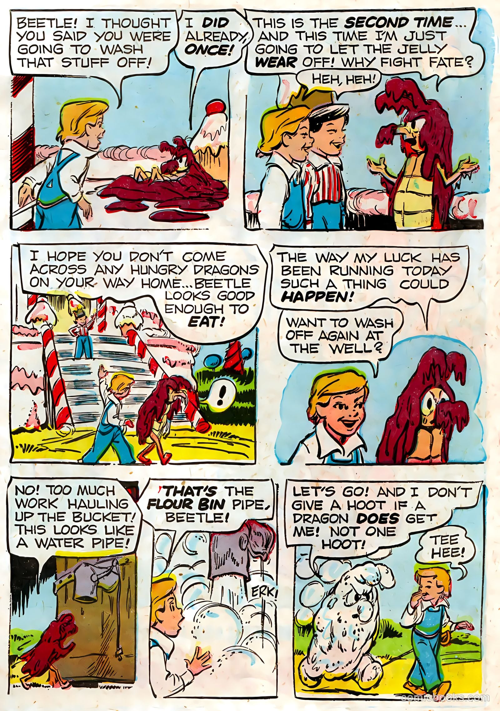 The Adventures of Peter Wheat #54 (1955) — page 15 of 16