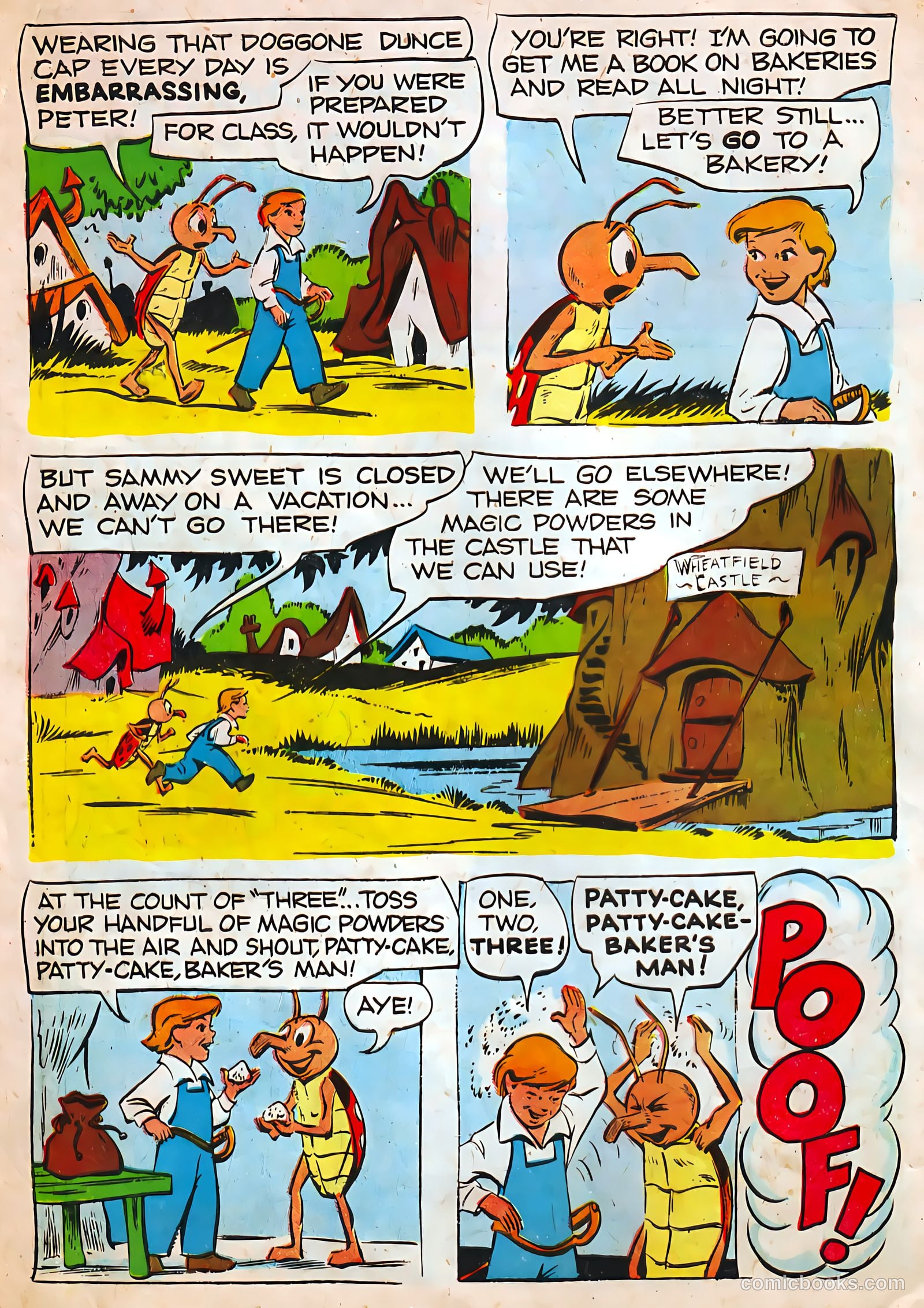 The Adventures of Peter Wheat #55 (1955) — page 2 of 16