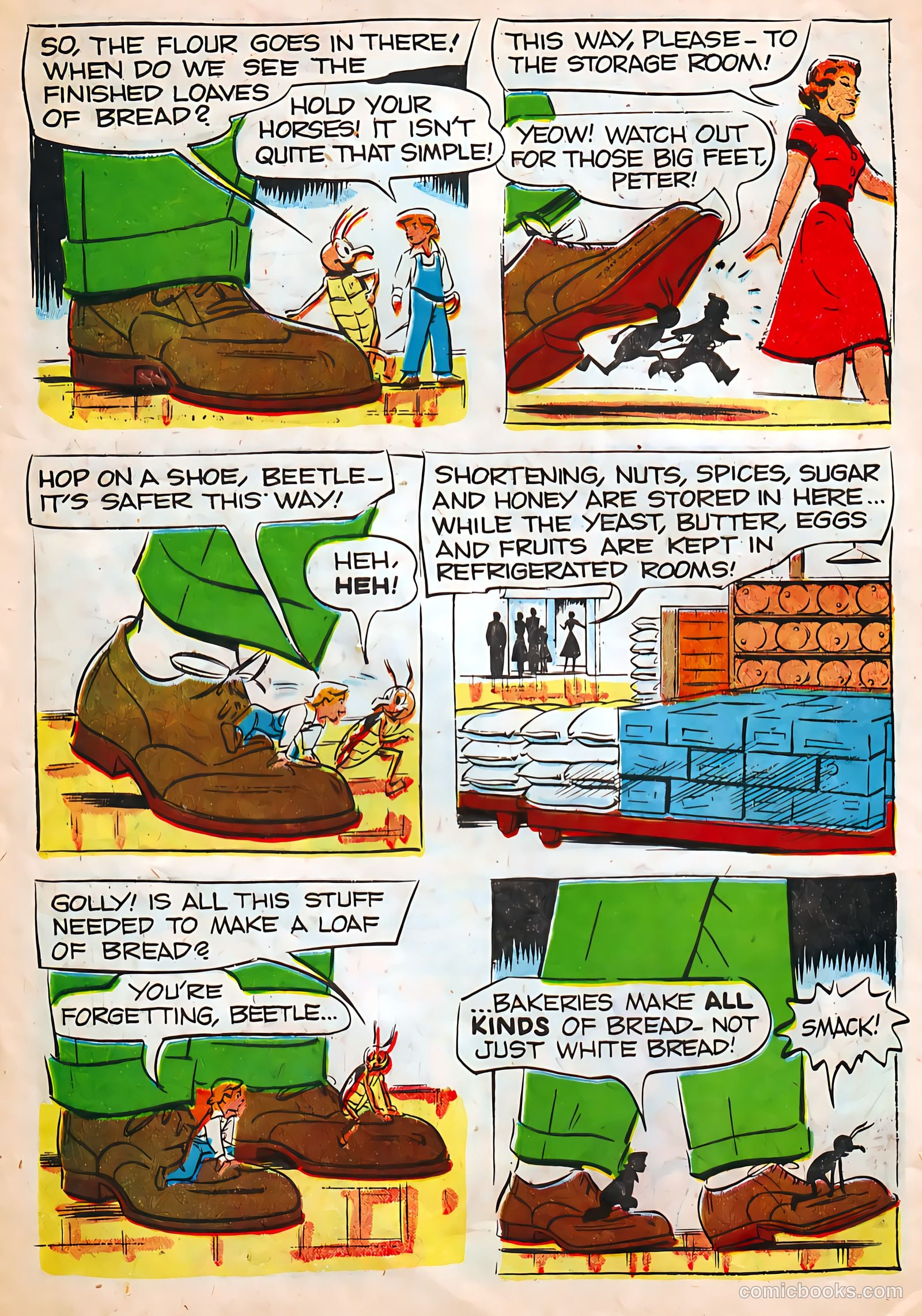 The Adventures of Peter Wheat #55 (1955) — page 4 of 16