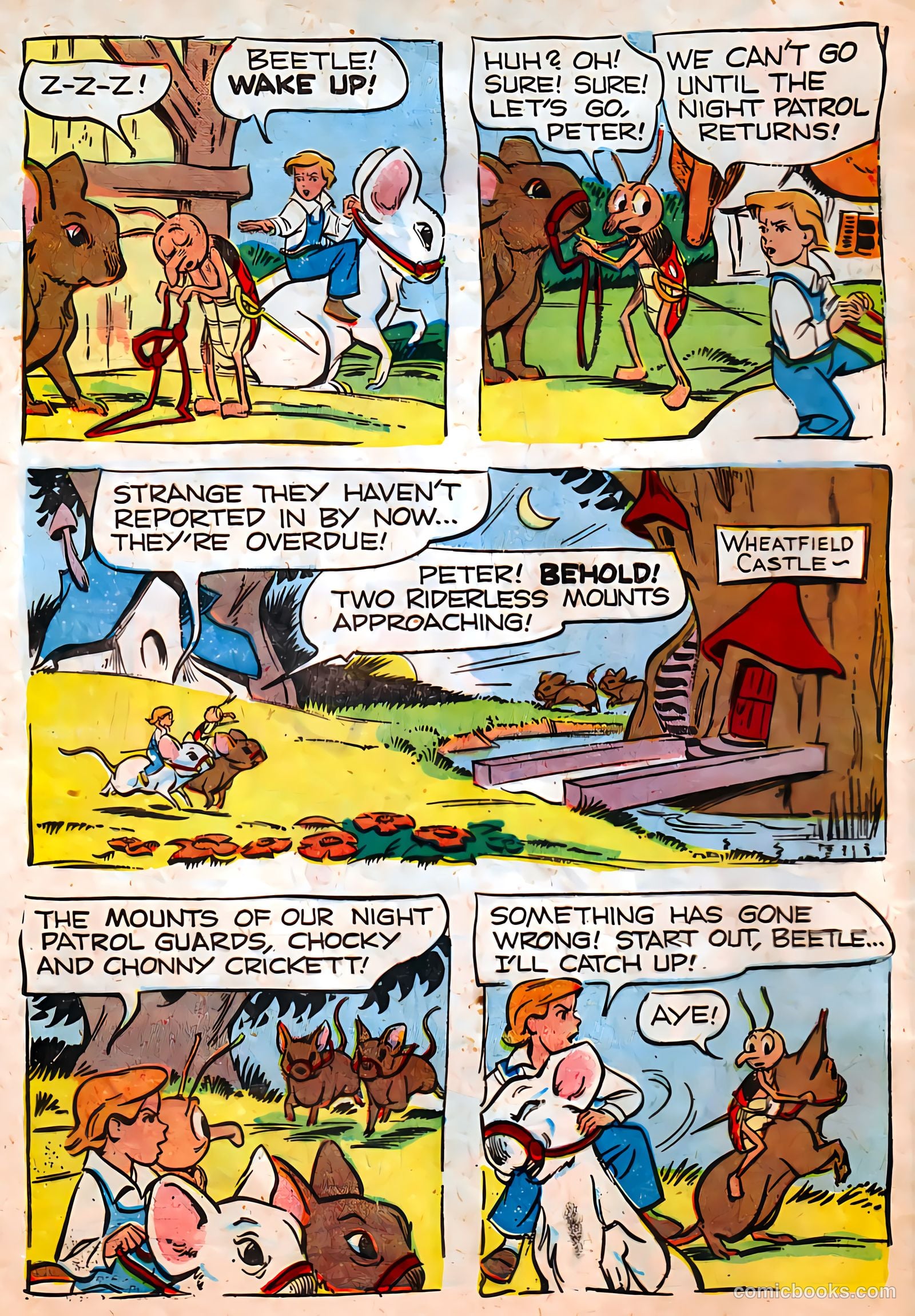 The Adventures of Peter Wheat #56 (1955) — page 2 of 16