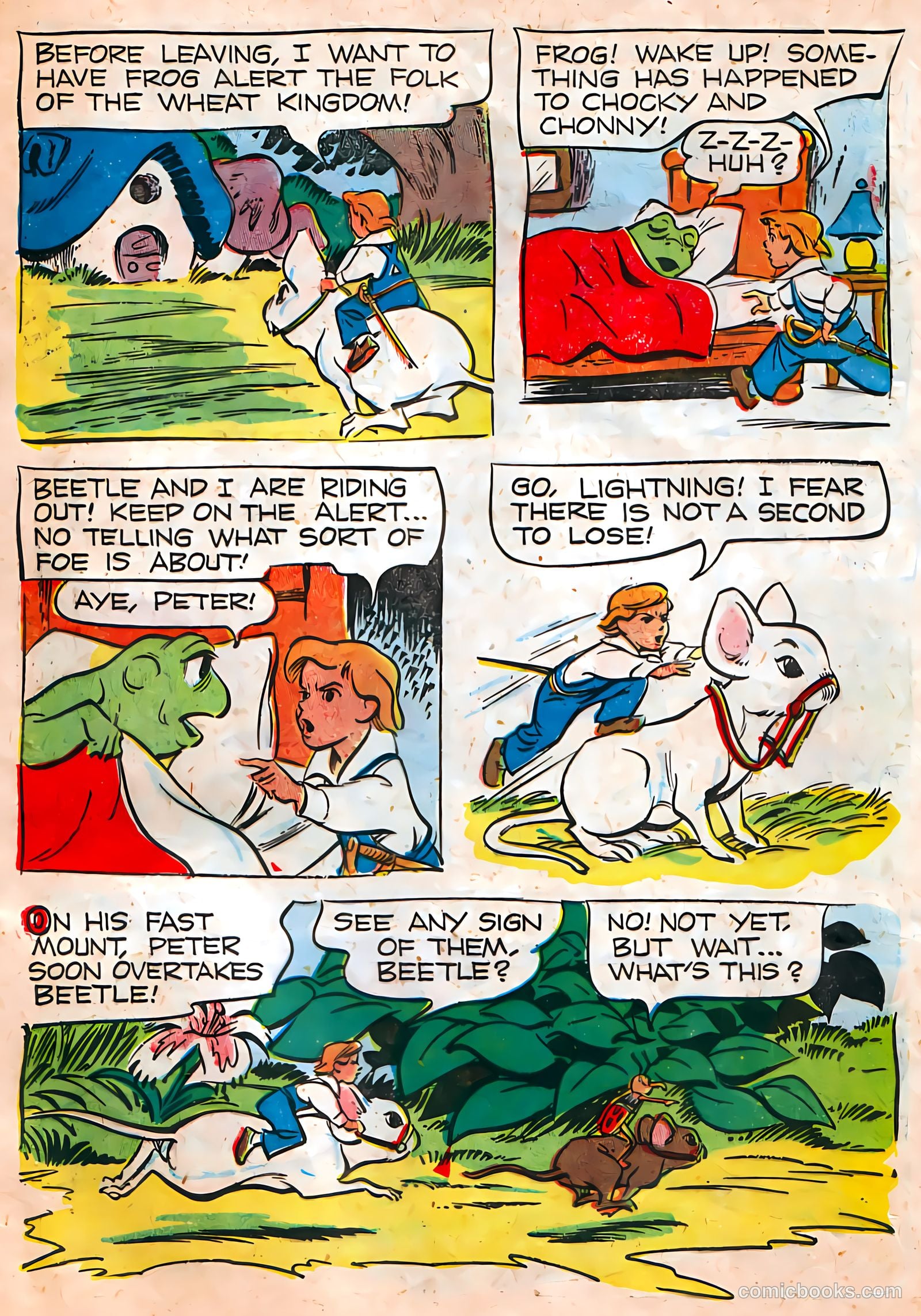 The Adventures of Peter Wheat #56 (1955) — page 3 of 16