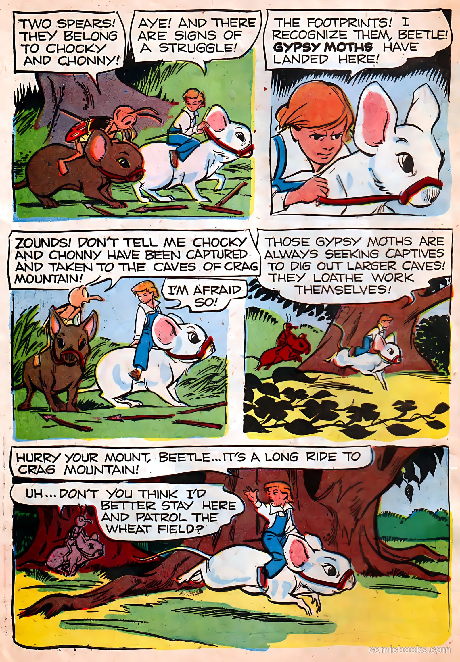 The Adventures of Peter Wheat #56 (1955) — page 4 of 16