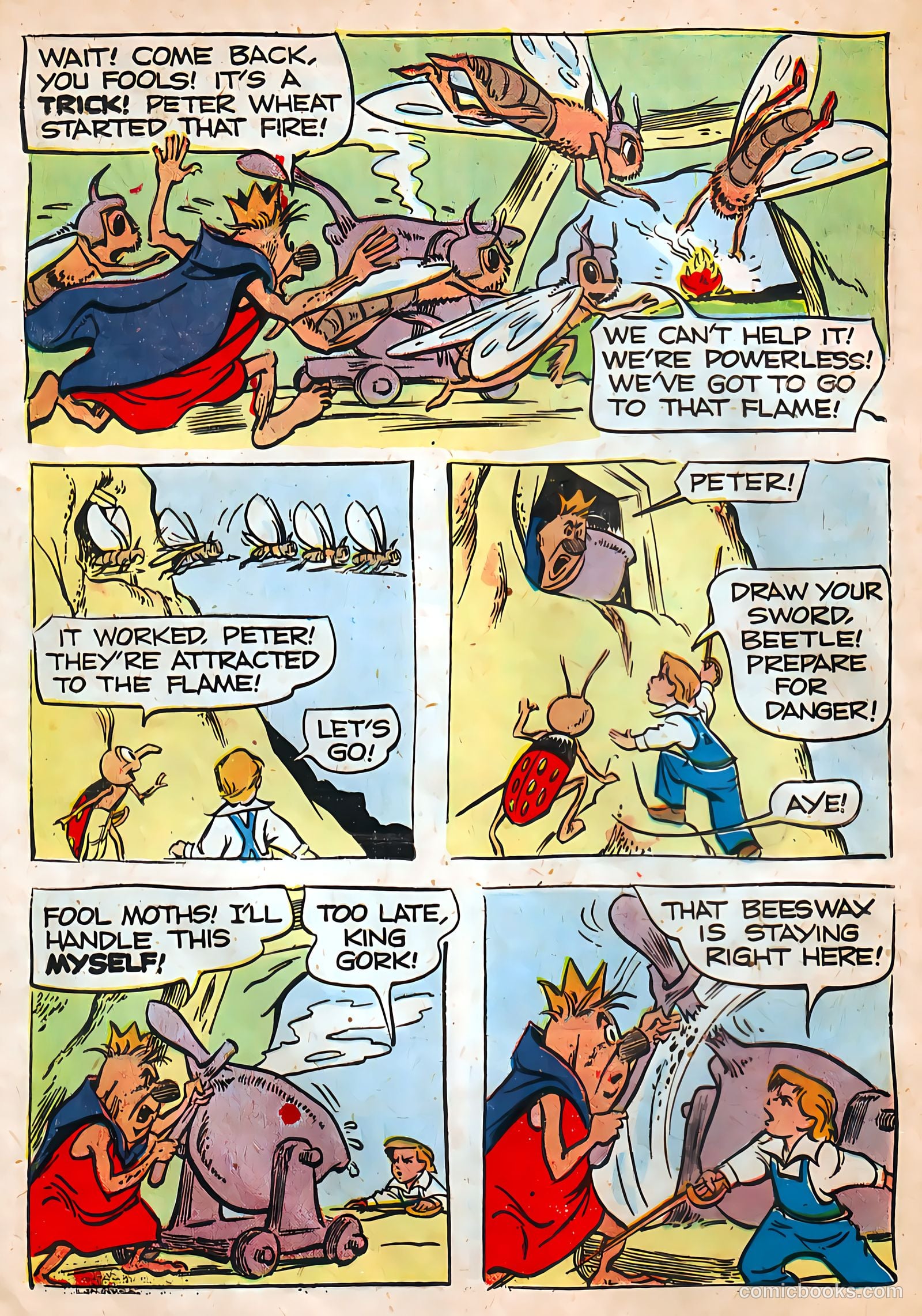 The Adventures of Peter Wheat #56 (1955) — page 10 of 16