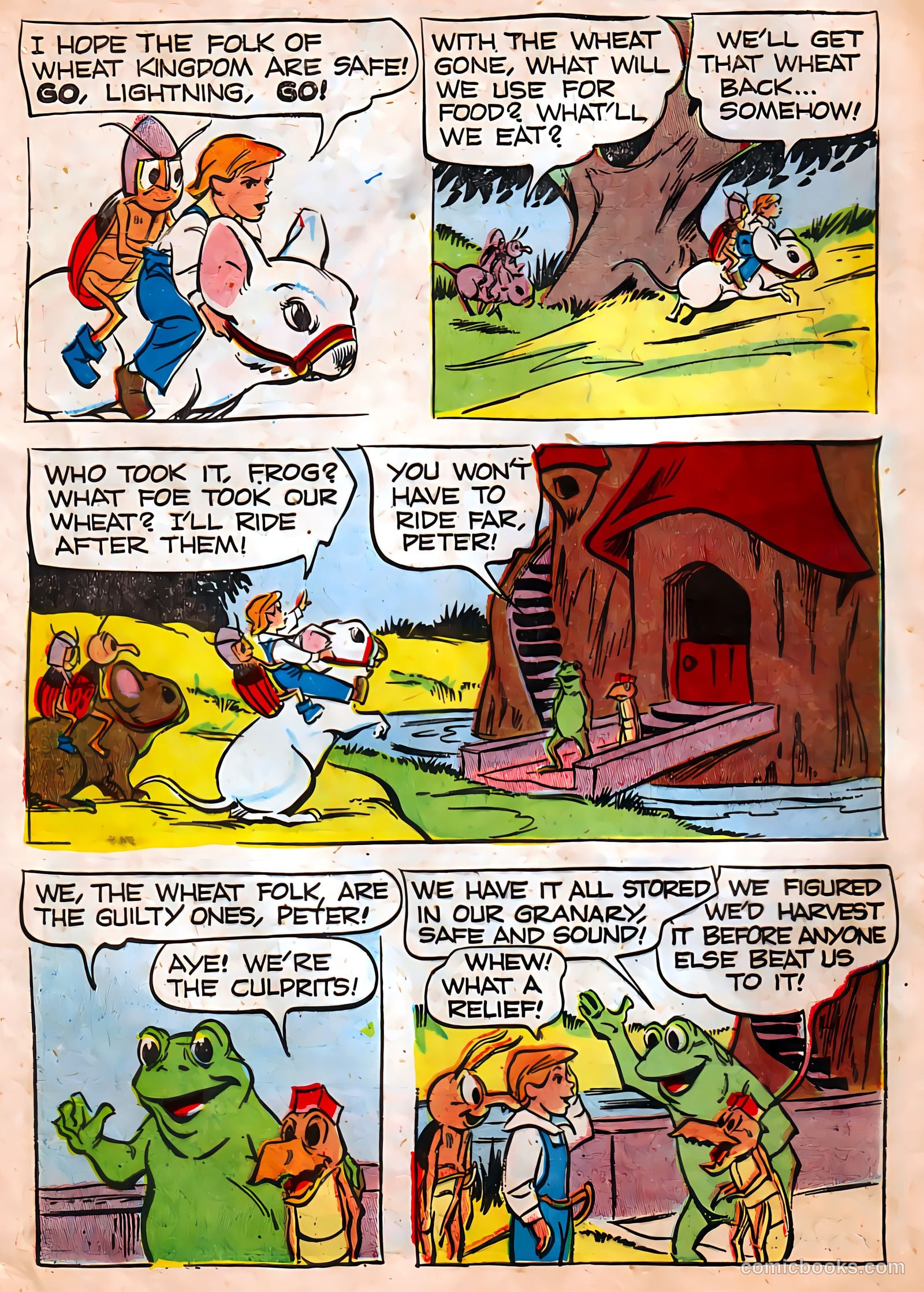 The Adventures of Peter Wheat #56 (1955) — page 14 of 16