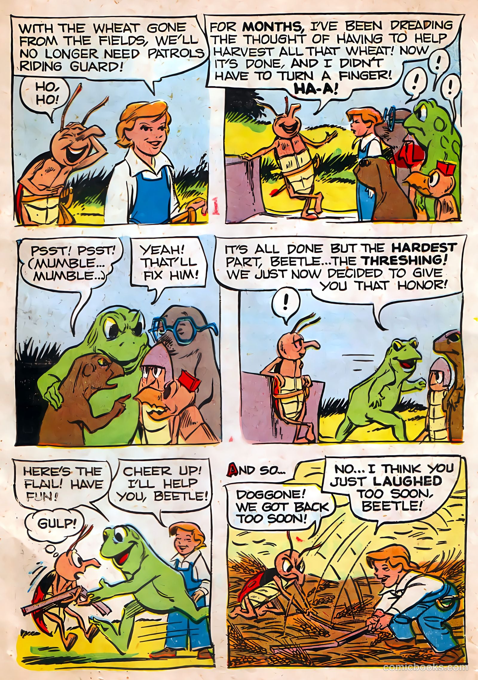 The Adventures of Peter Wheat #56 (1955) — page 15 of 16