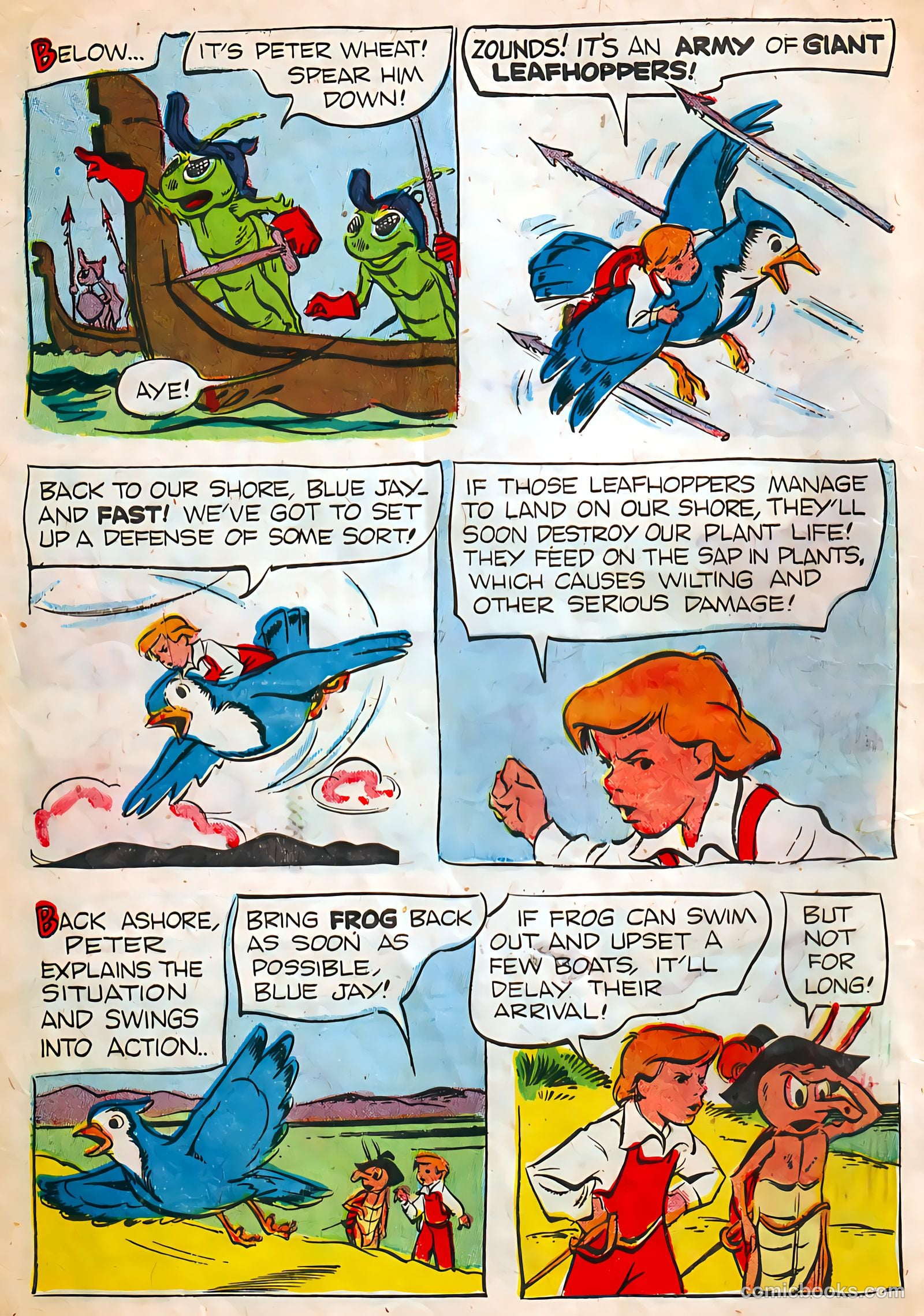 The Adventures of Peter Wheat #57 (1985) — page 4 of 16