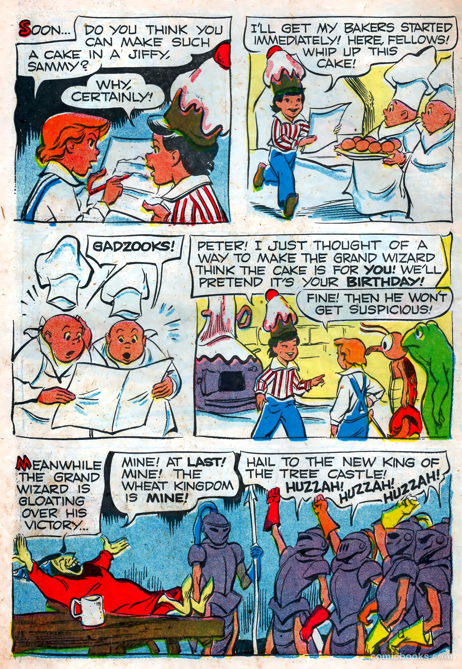 The Adventures of Peter Wheat #58 (1956) — page 6 of 16